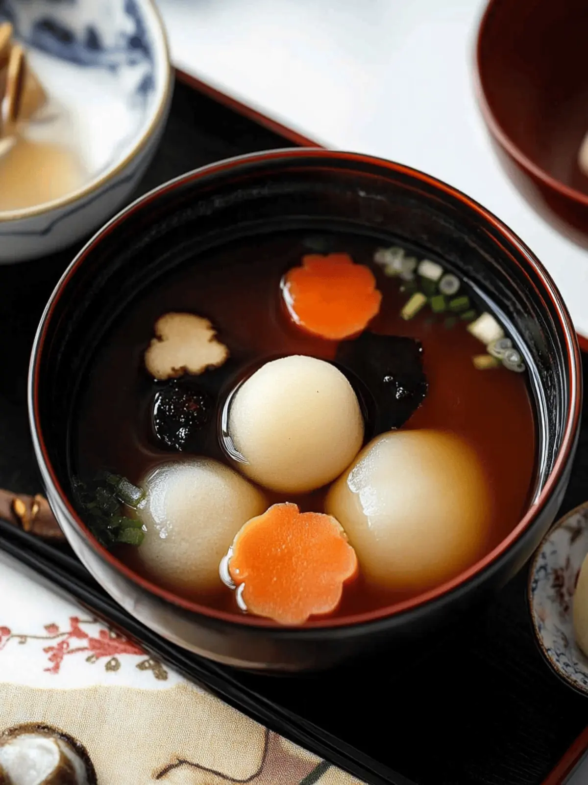 Japanese New Year Mochi Soup: Warmth in Every Bowl 5 Japanese New Year Mochi Soup