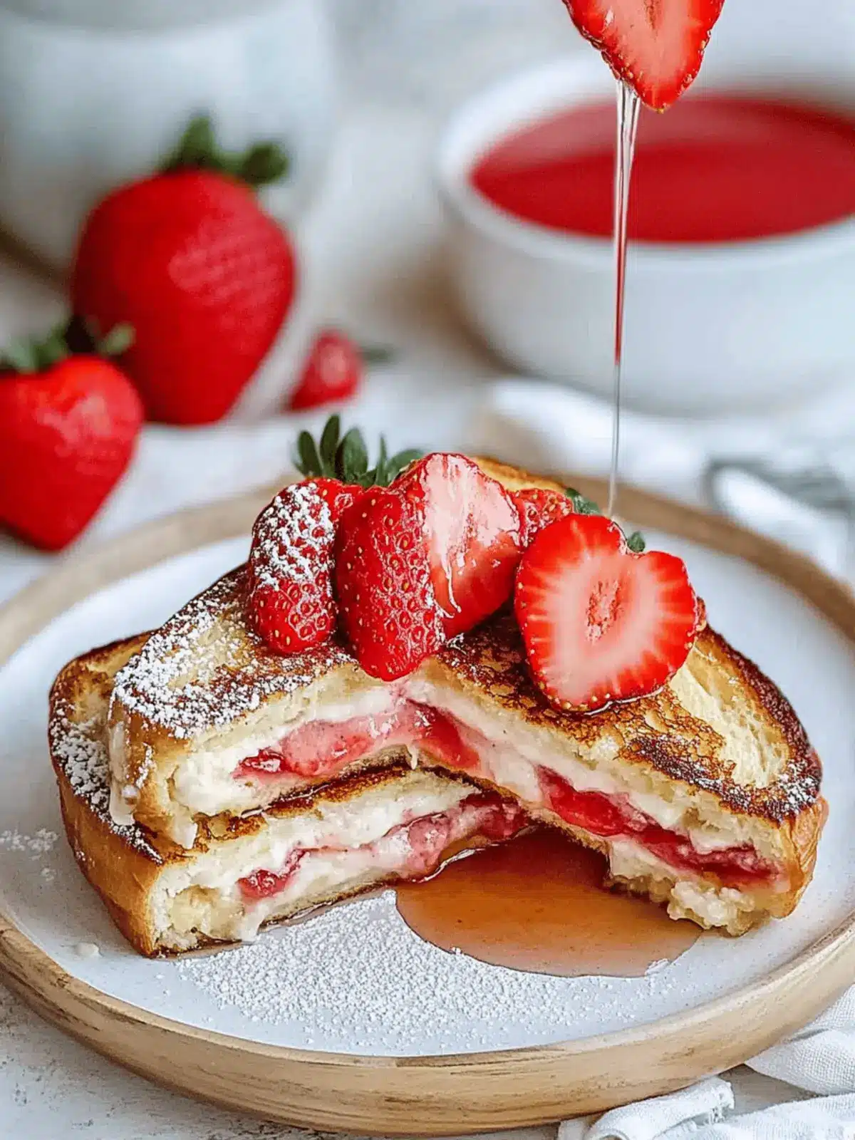 Decadent Strawberry Stuffed French Toast for a Sweet Morning Treat 5 Strawberry Stuffed French Toast