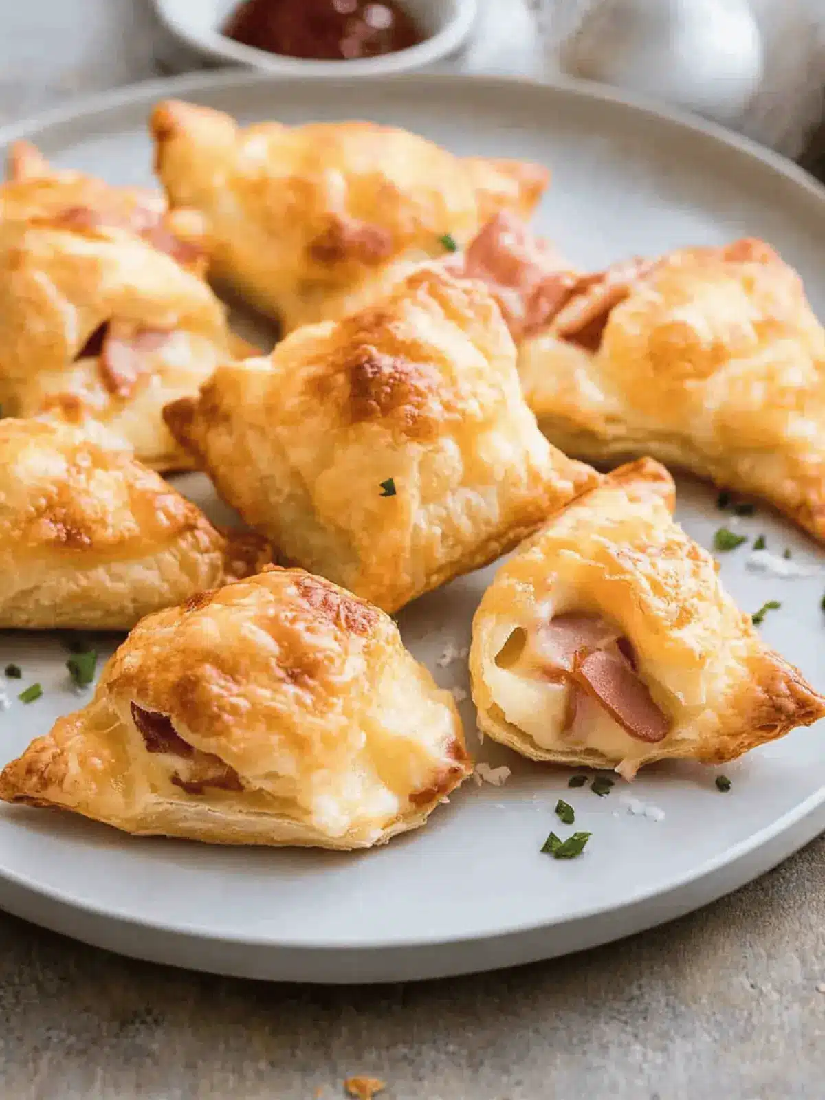 Savory Ham and Cheese Puffs That Will Wow Your Guests 5 Ham and Cheese Puffs