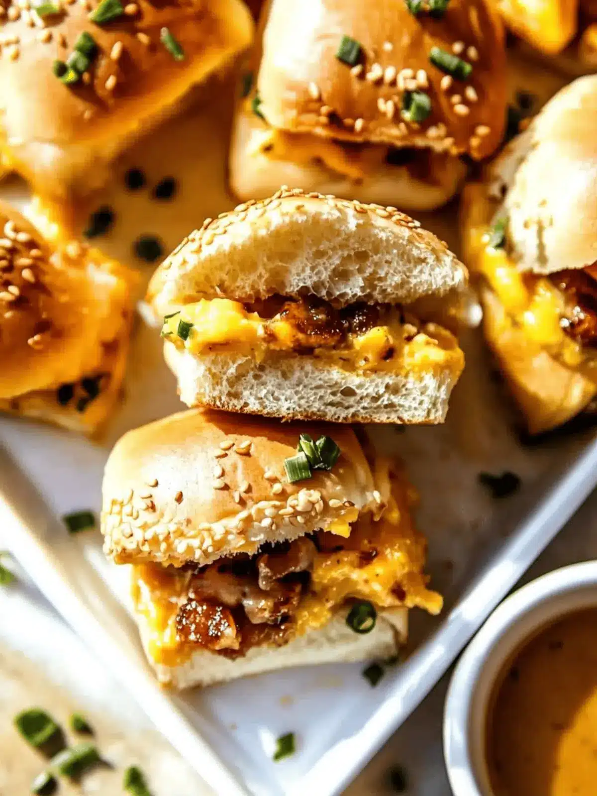 Hawaiian Roll Breakfast Sliders