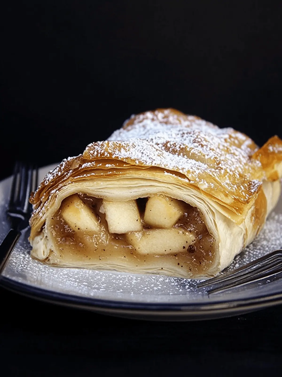 Homemade Original Viennese Apple Strudel (Apfelstrudel) Bliss 2 Original Viennese Apple Strudel (Apfelstrudel)