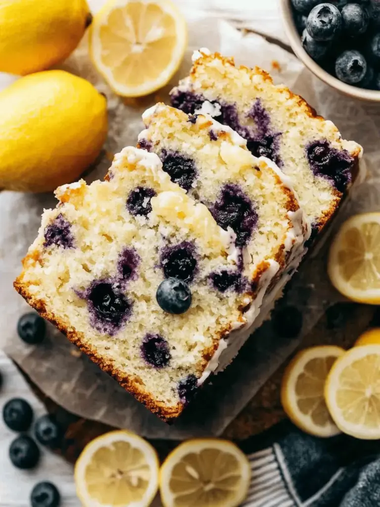 Lemon Blueberry Loaf