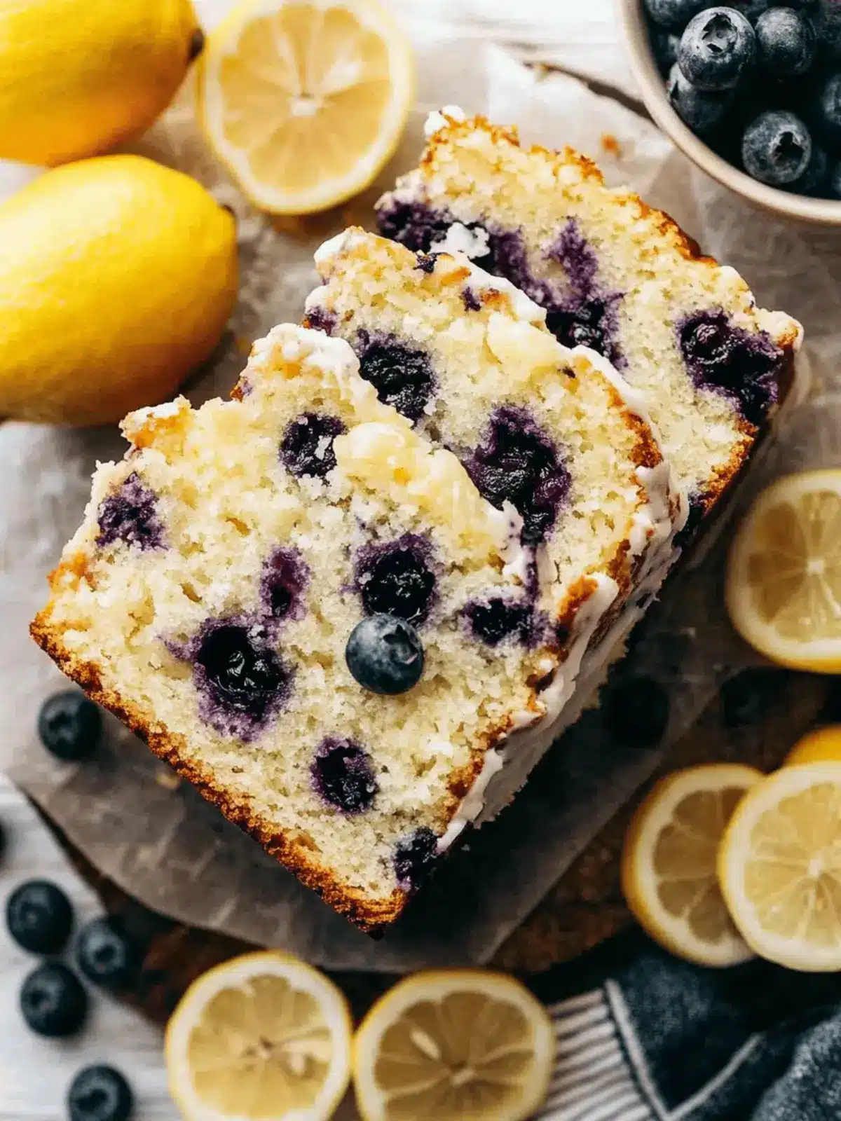 Lemon Blueberry Loaf