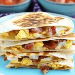 Bacon Egg Cheese Quesadillas