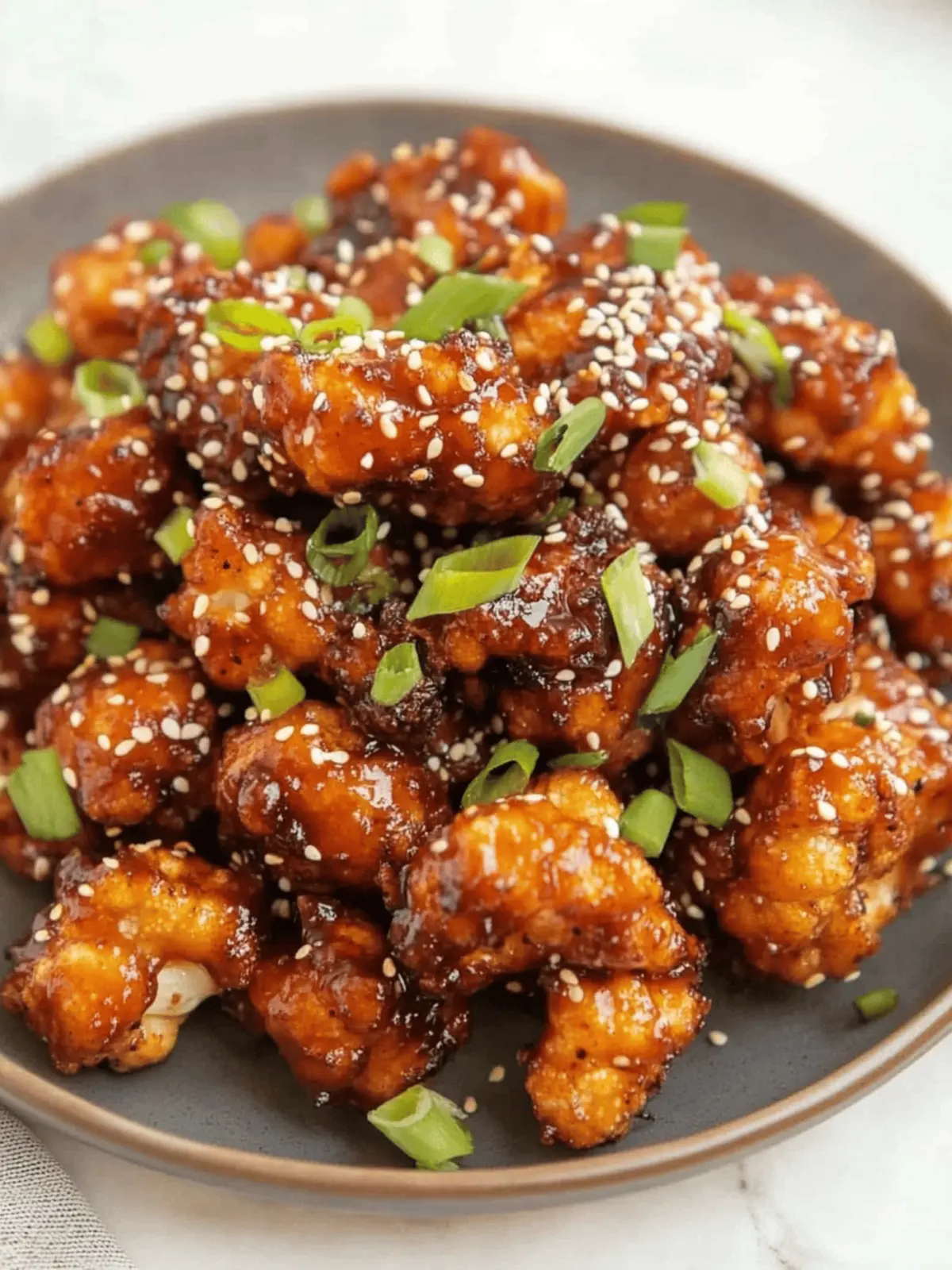 Korean Fried Cauliflower