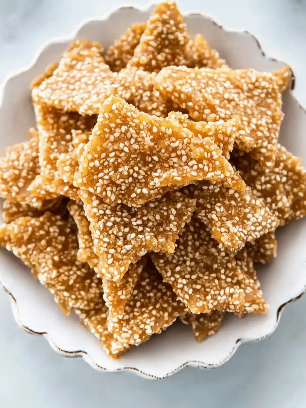 Delicious Homemade Sesame Brittle in Just 20 Minutes 4 Sesame Brittle