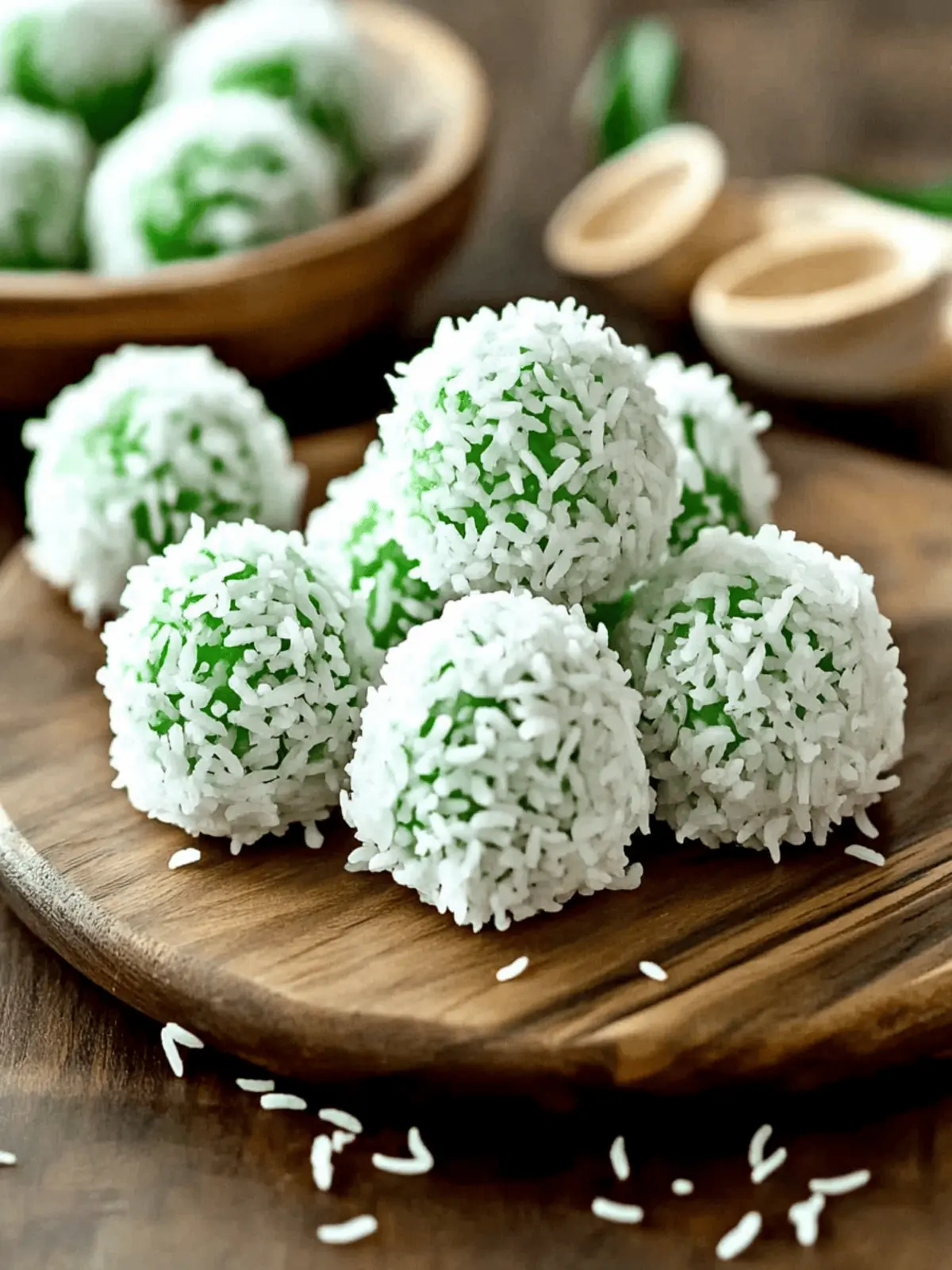 Klepon – Irresistible Indonesian Sweet Rice Cakes Made Easy 4 Klepon – Indonesian Sweet Rice Cakes