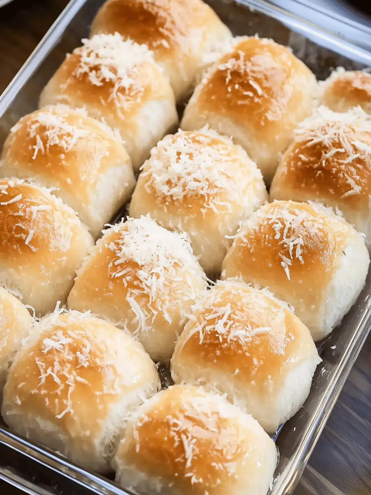 Pani Popo (Samoan Coconut Sweet Rolls)