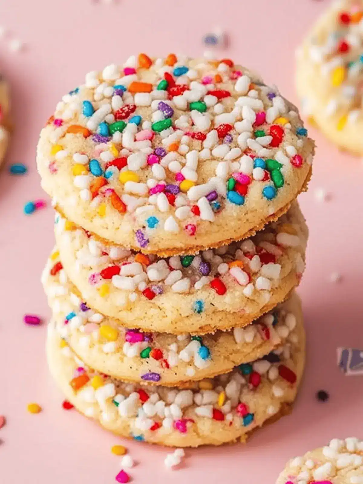 Sprinkle Sugar Cookies