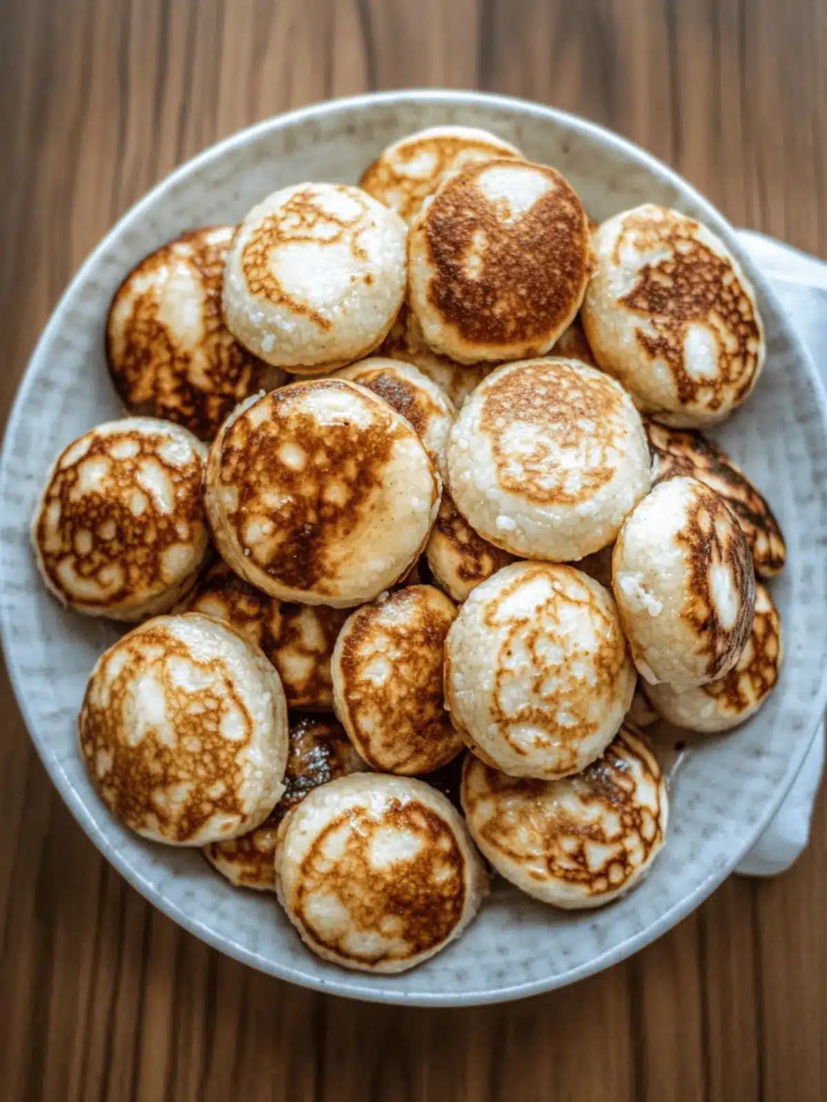 Vitumbua – East African Coconut Rice Pancakes