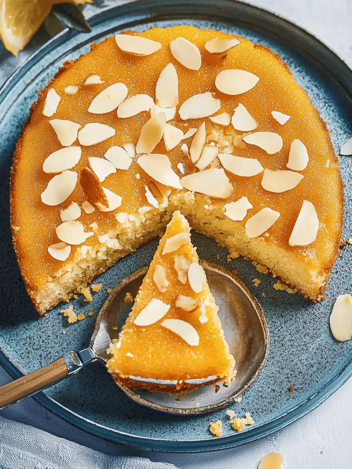 Basbousa (Egyptian Semolina Cake)