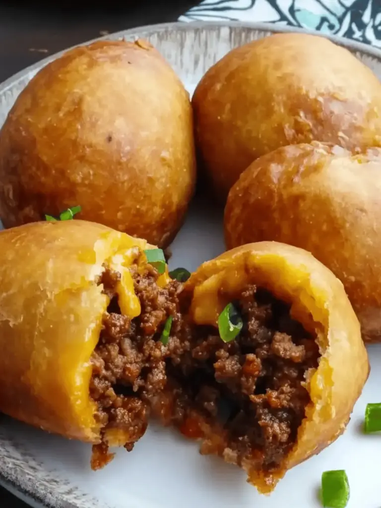 Namibian Vetkoek with Mince