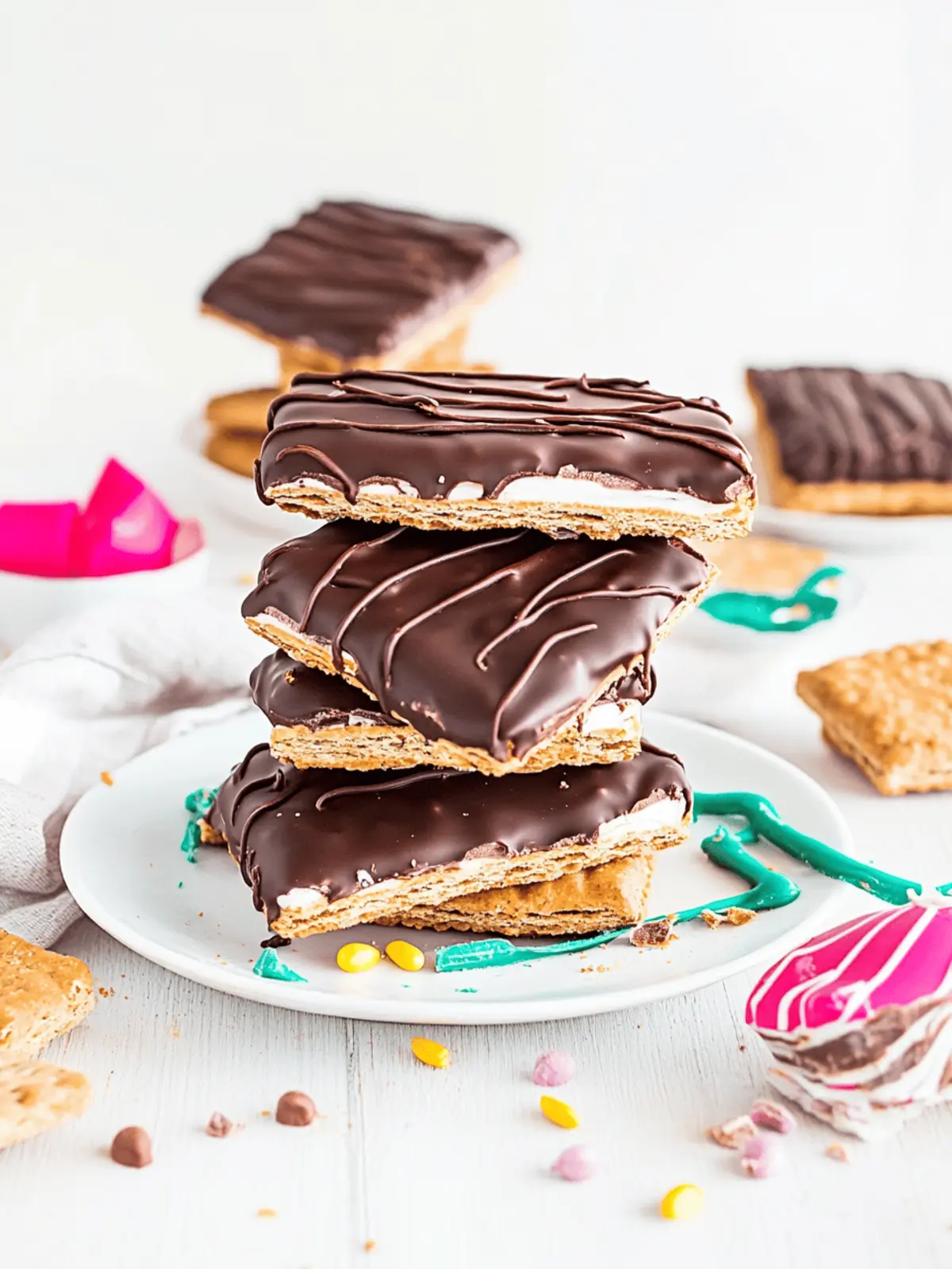 Chocolate Covered Graham Crackers