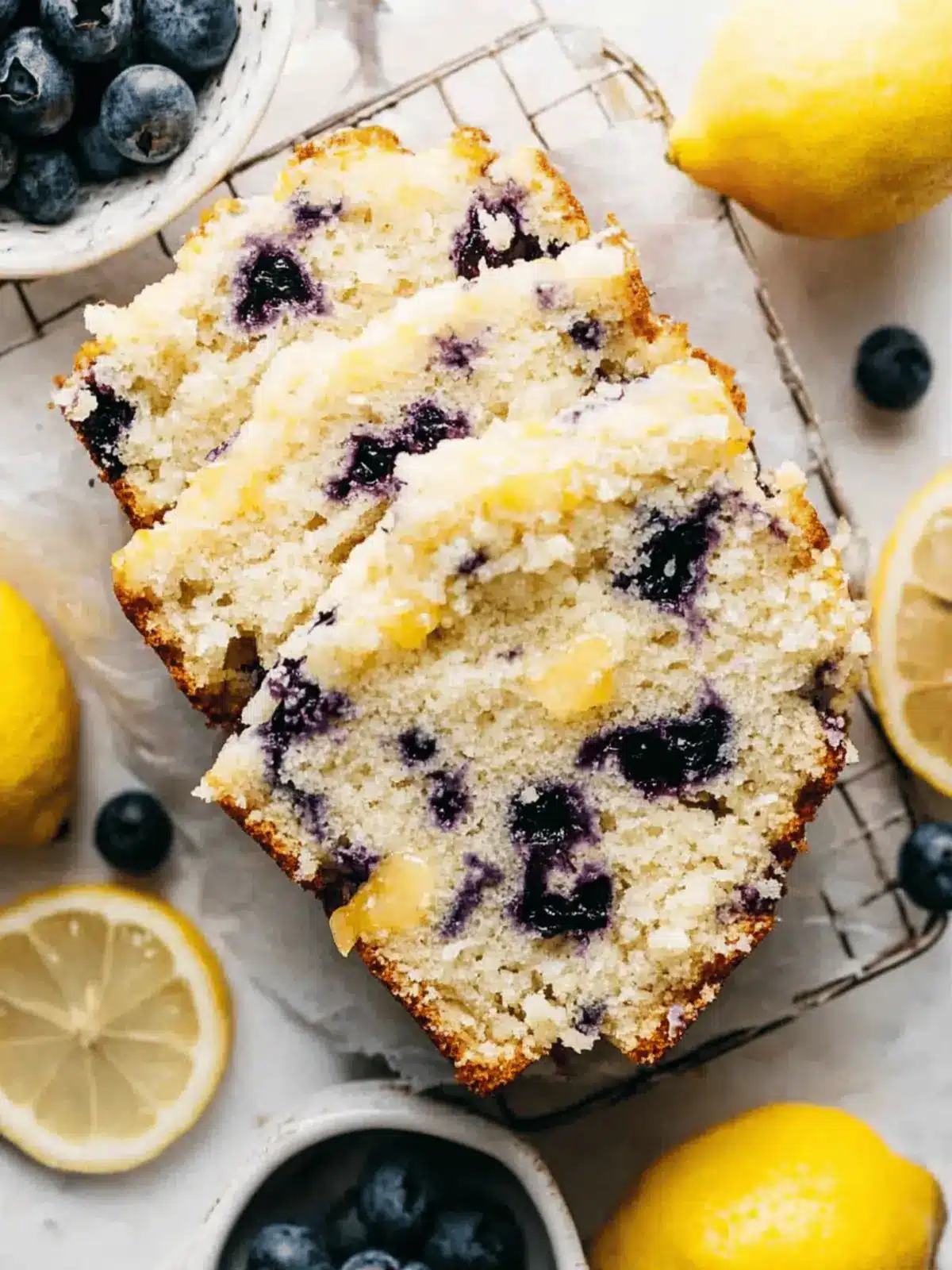 Lemon Blueberry Loaf