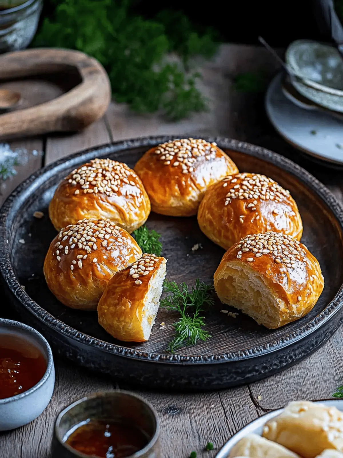 Irresistible Pogaca Soft Turkish Pastry with Feta & Potatoes 5 Pogaca (Soft Turkish Pastry)