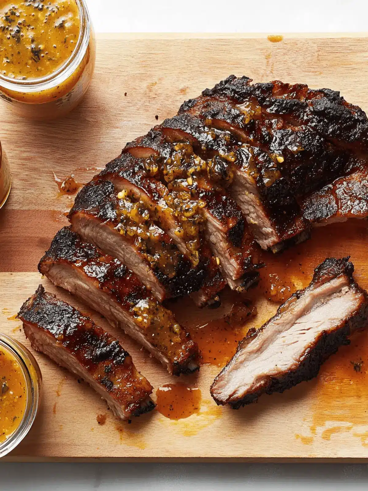 Grilled Pork Spareribs With Soda Bottle Barbecue Sauce