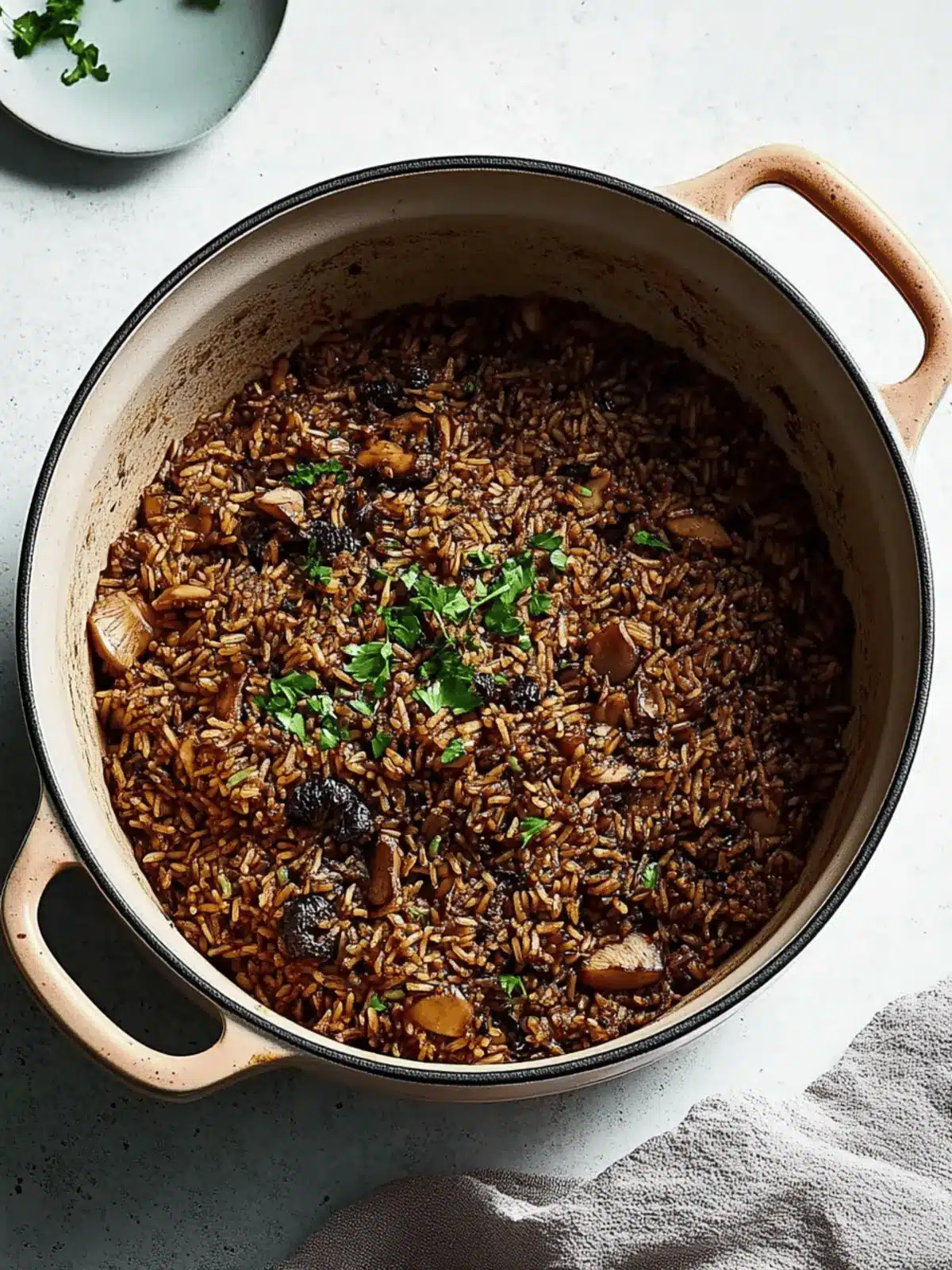Delicious Djon-Djon Rice: Elevate Your Dinner Game Tonight 3 Djon-Djon Rice (Black Mushroom Rice)
