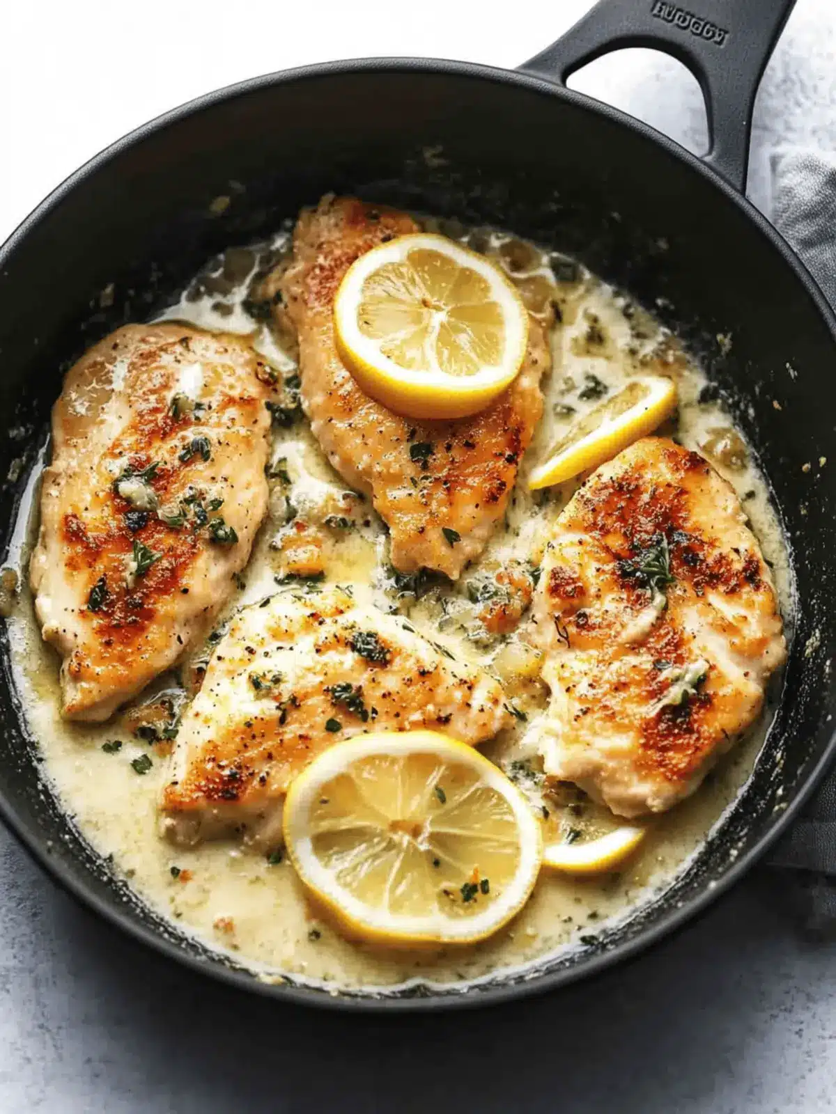 Creamy Lemon Chicken Piccata