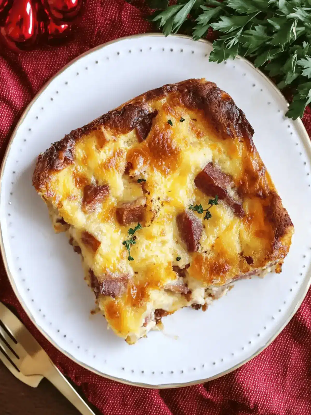 Christmas Breakfast Casserole