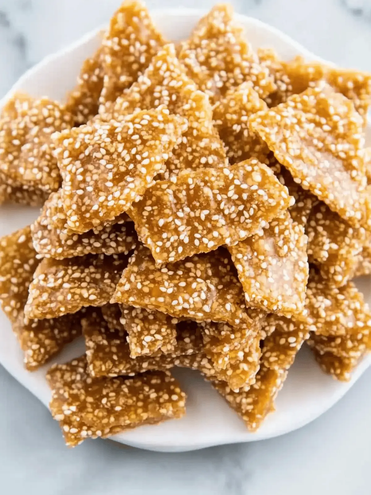 Sesame Brittle