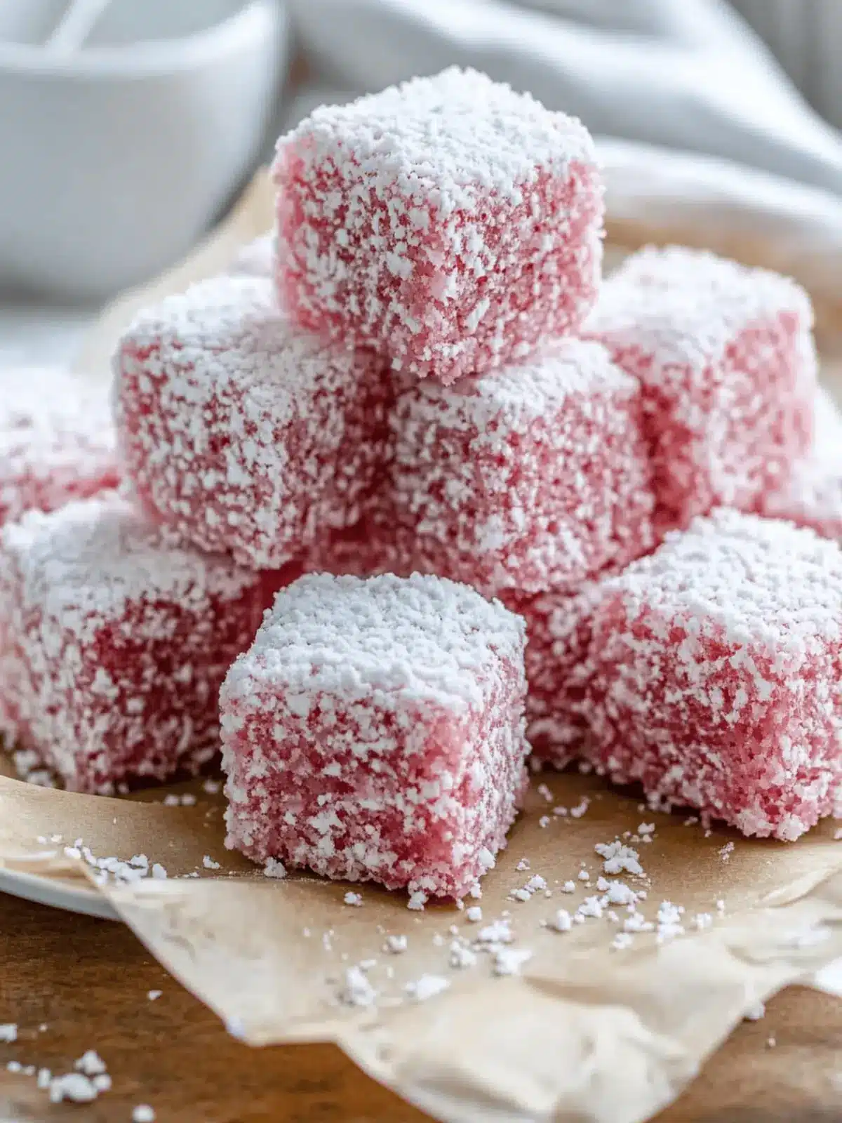 Pink Lamingtons (Pasti mir-Roża)