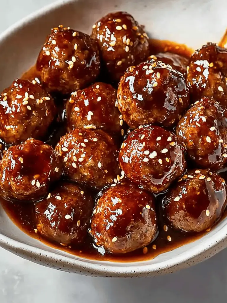 Sweet Chili Cocktail Meatballs