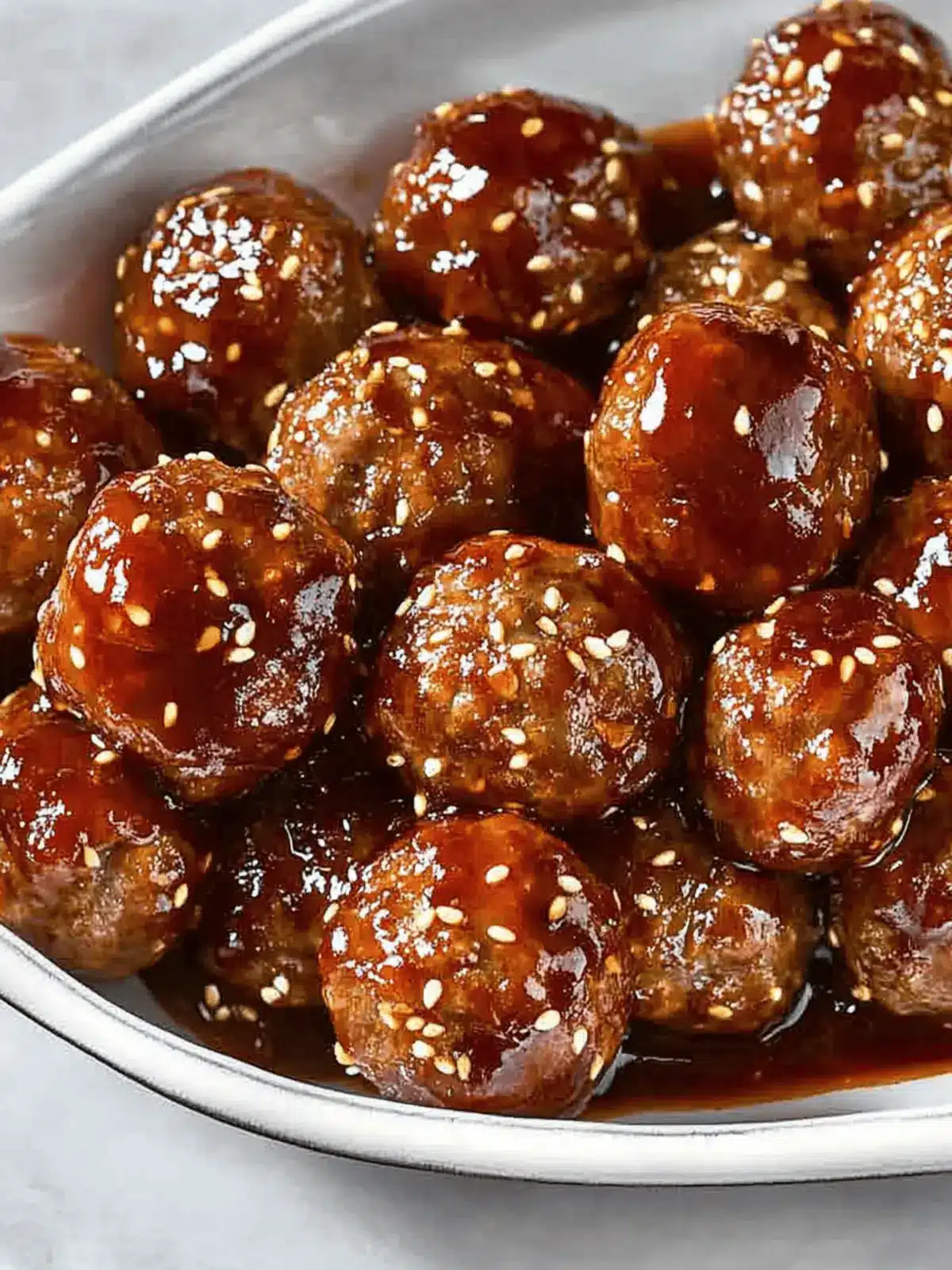 Sweet Chili Cocktail Meatballs
