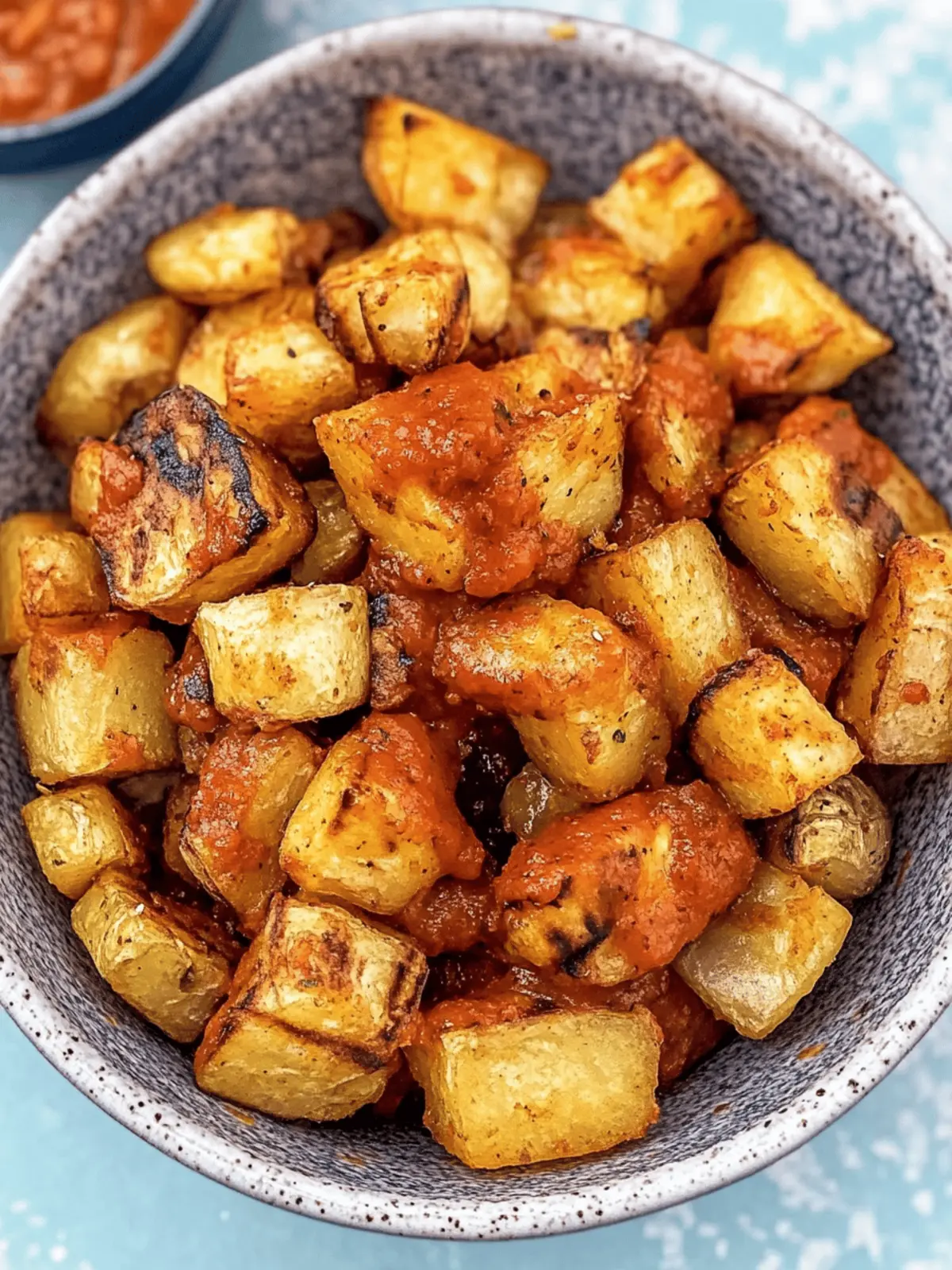 Crispy Patatas Bravas