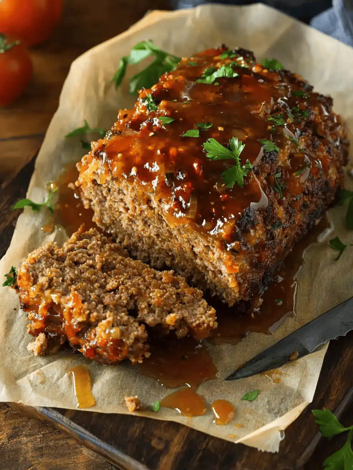 Honey-Glazed Meatloaf
