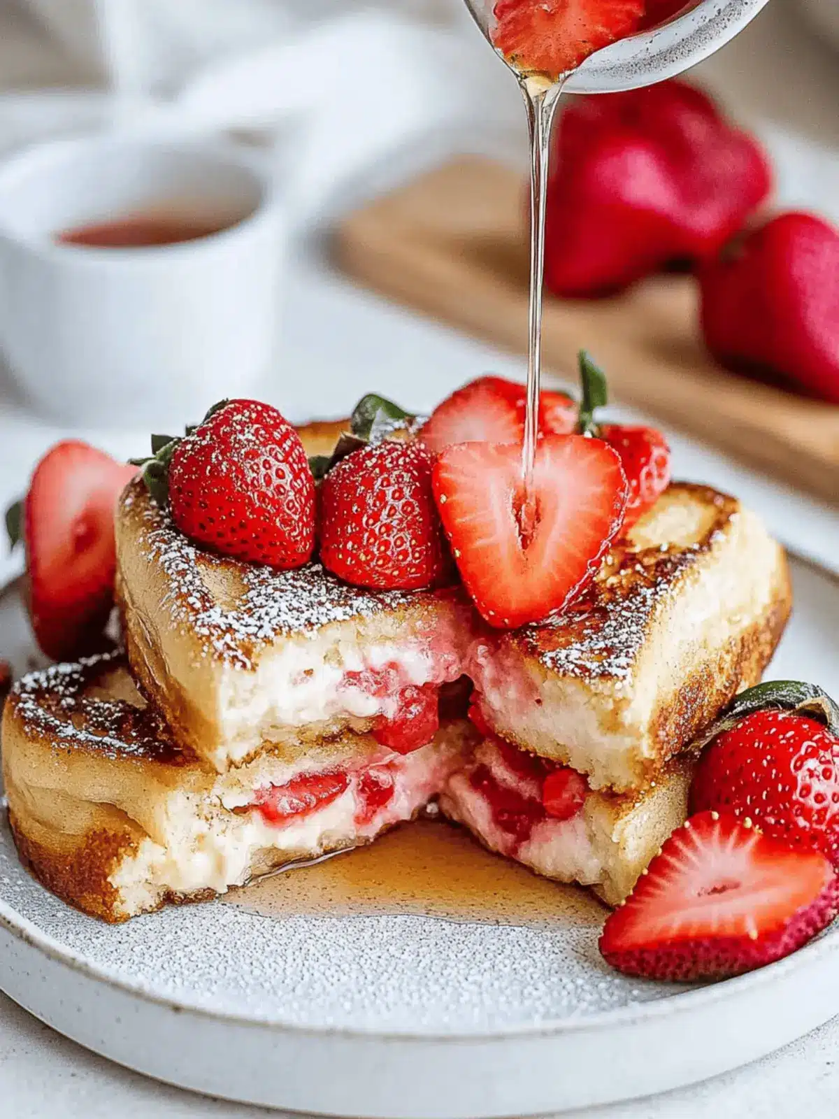 Decadent Strawberry Stuffed French Toast for a Sweet Morning Treat 4 Strawberry Stuffed French Toast