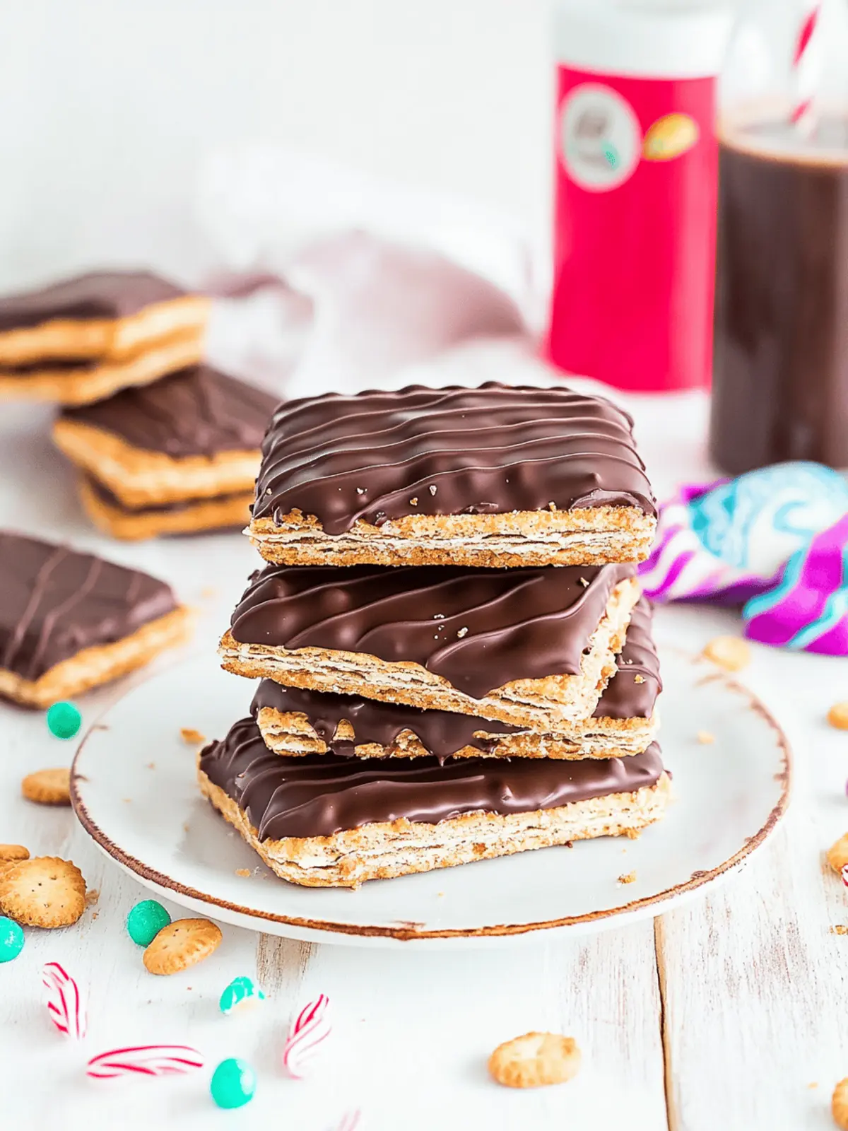 Chocolate Covered Graham Crackers