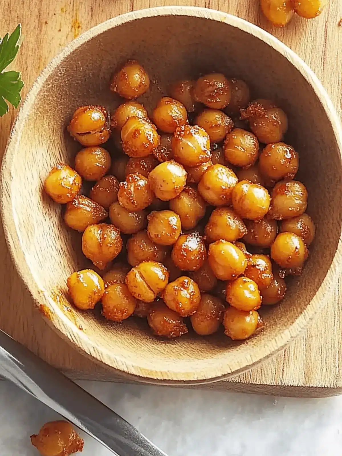 Toasted Paprika Chickpeas: Crunchy, Flavorful Snack Delight 2 Toasted Paprika Chickpeas