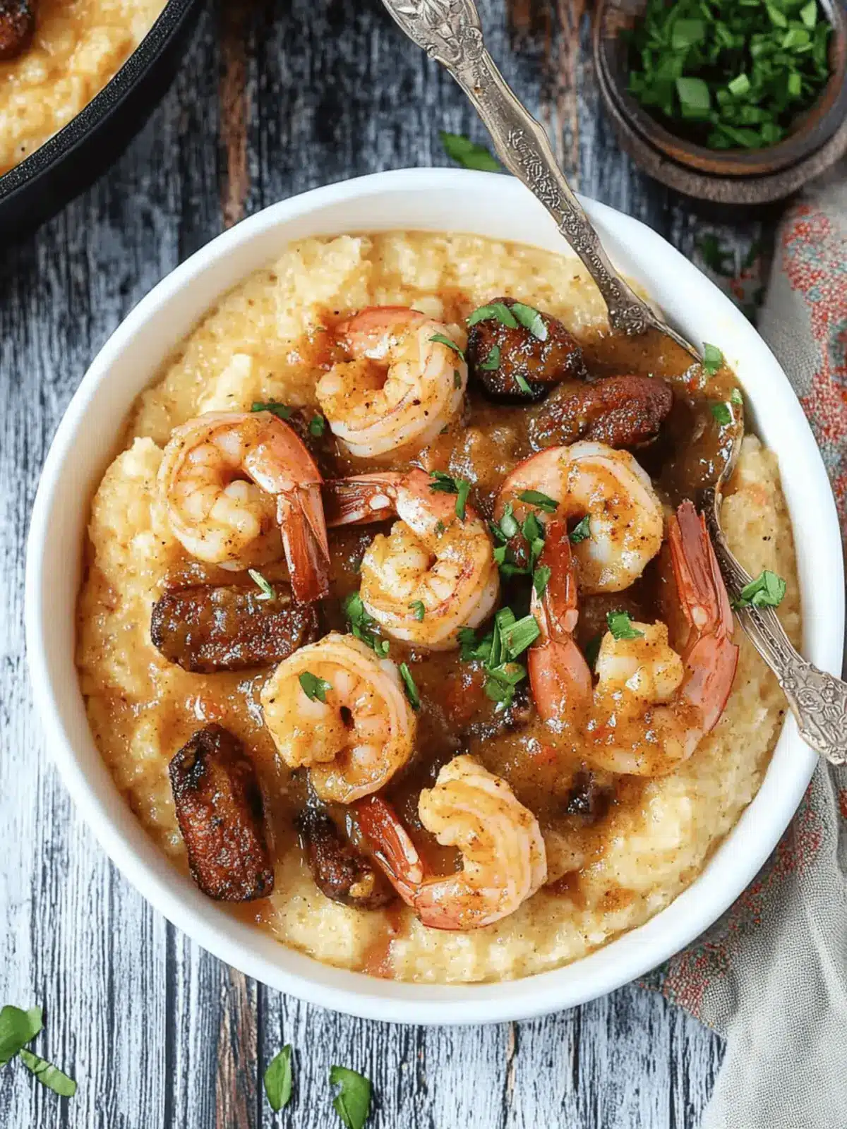 Cajun Shrimp and Grits
