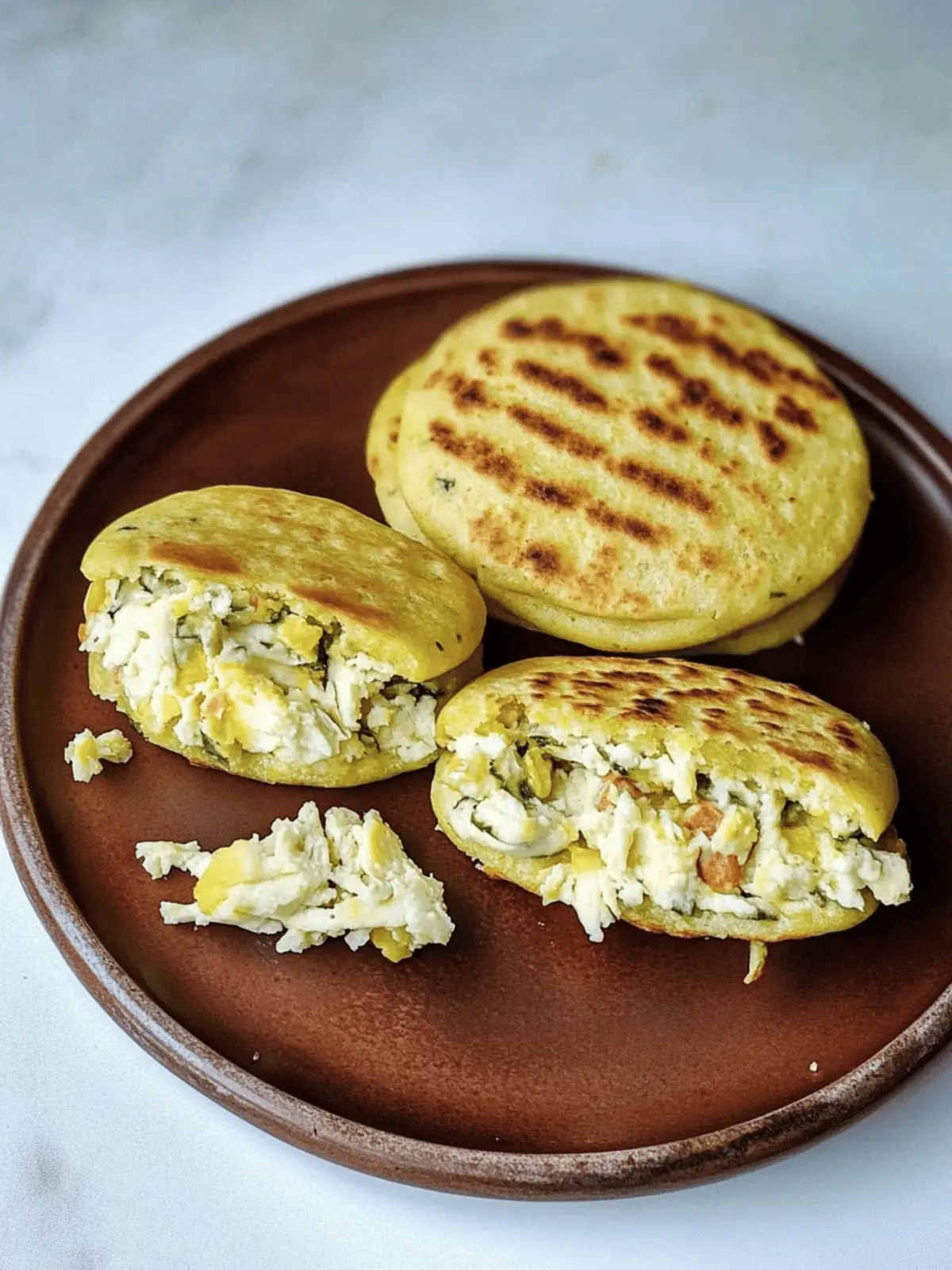 Venezuelan Arepas (Reina Pepiada)