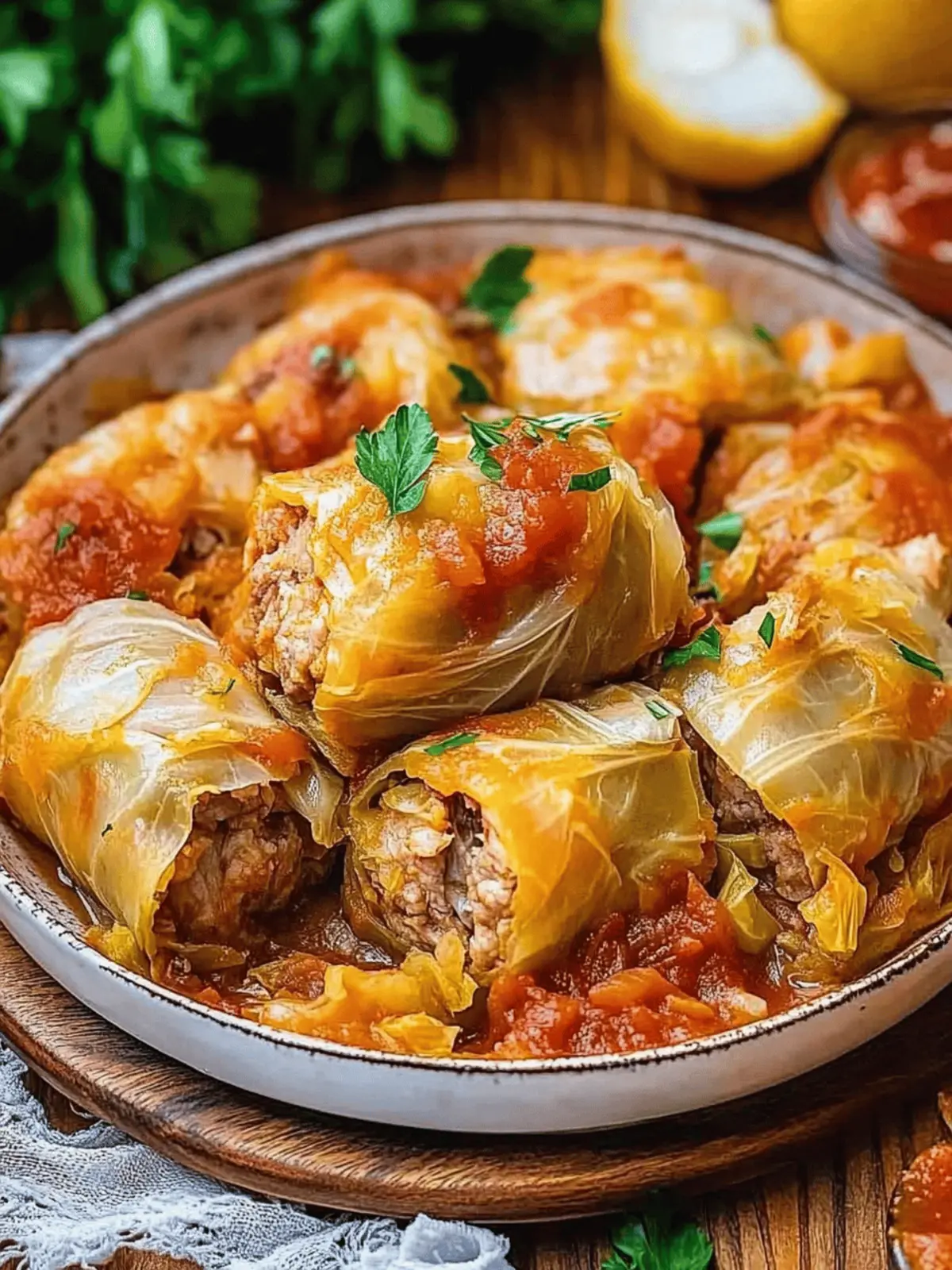 Romanian Cabbage Rolls (Sarmale)