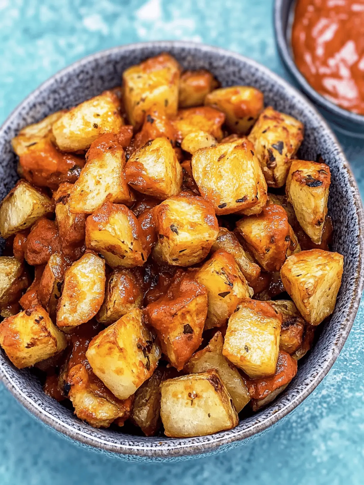 Crispy Patatas Bravas