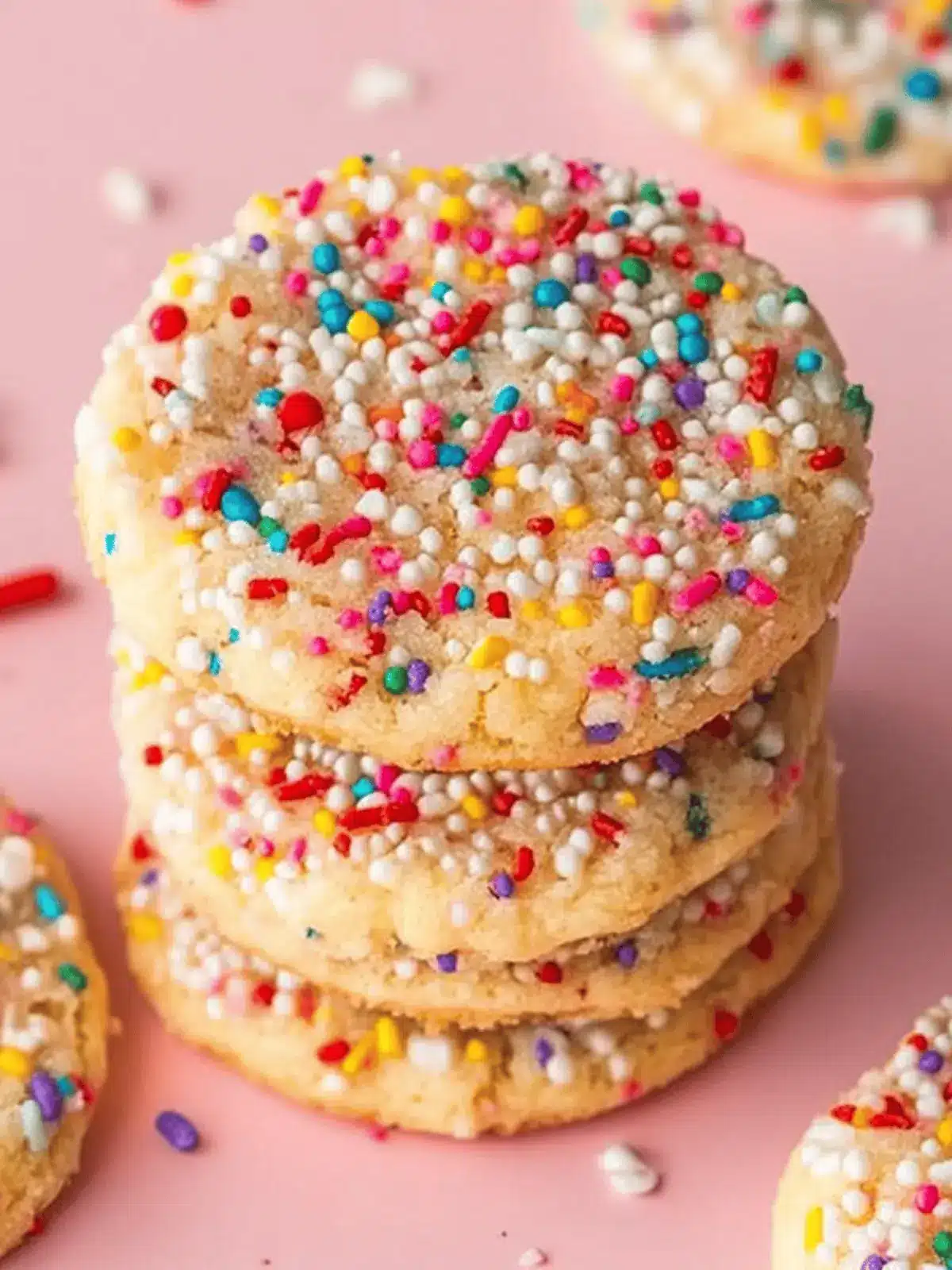 Sprinkle Sugar Cookies
