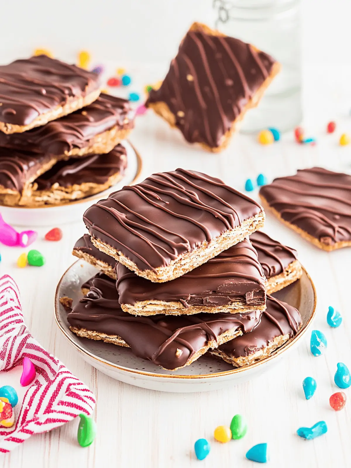 Chocolate Covered Graham Crackers