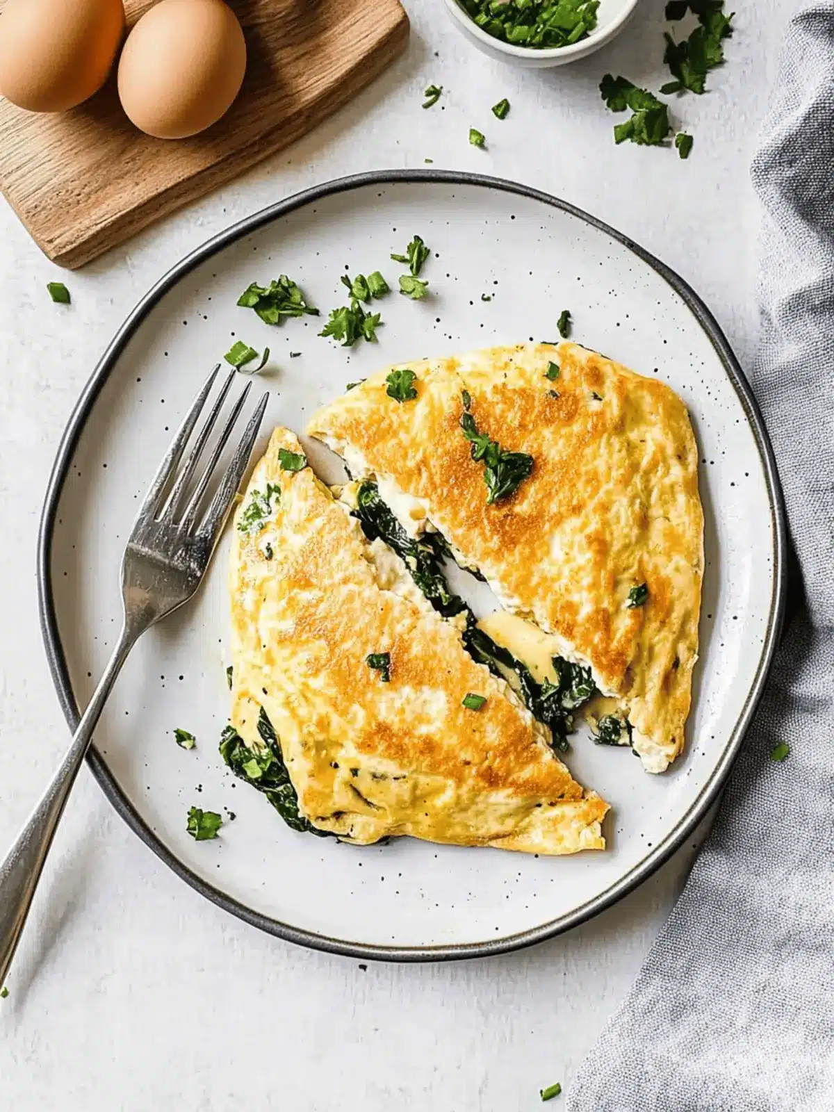 Eggy Vegan Tofu Omelette