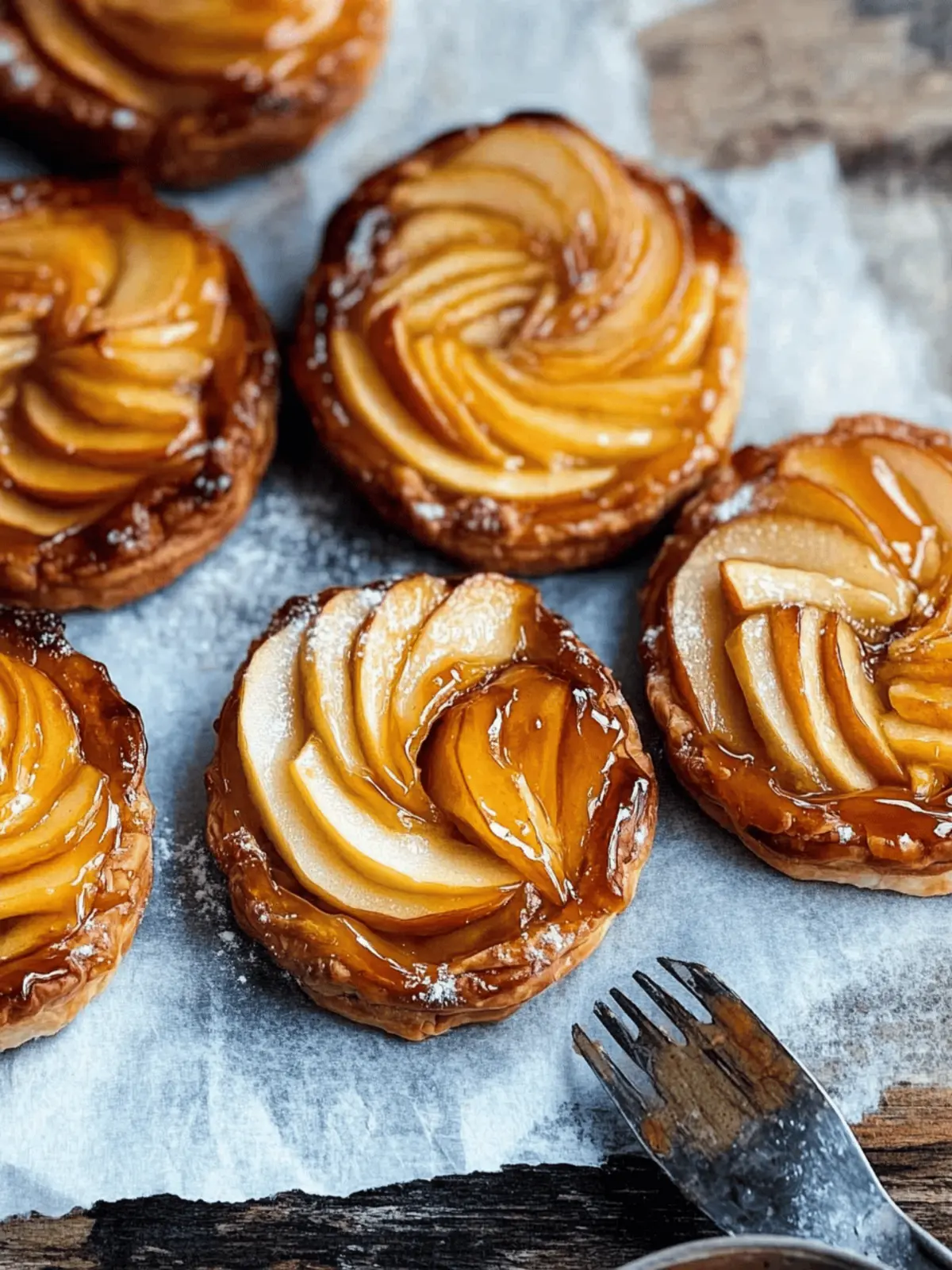 Heavenly Salted Caramel Puff Pastry Apple Tartlets You’ll Love 2 Salted Caramel Puff Pastry Apple Tartlets
