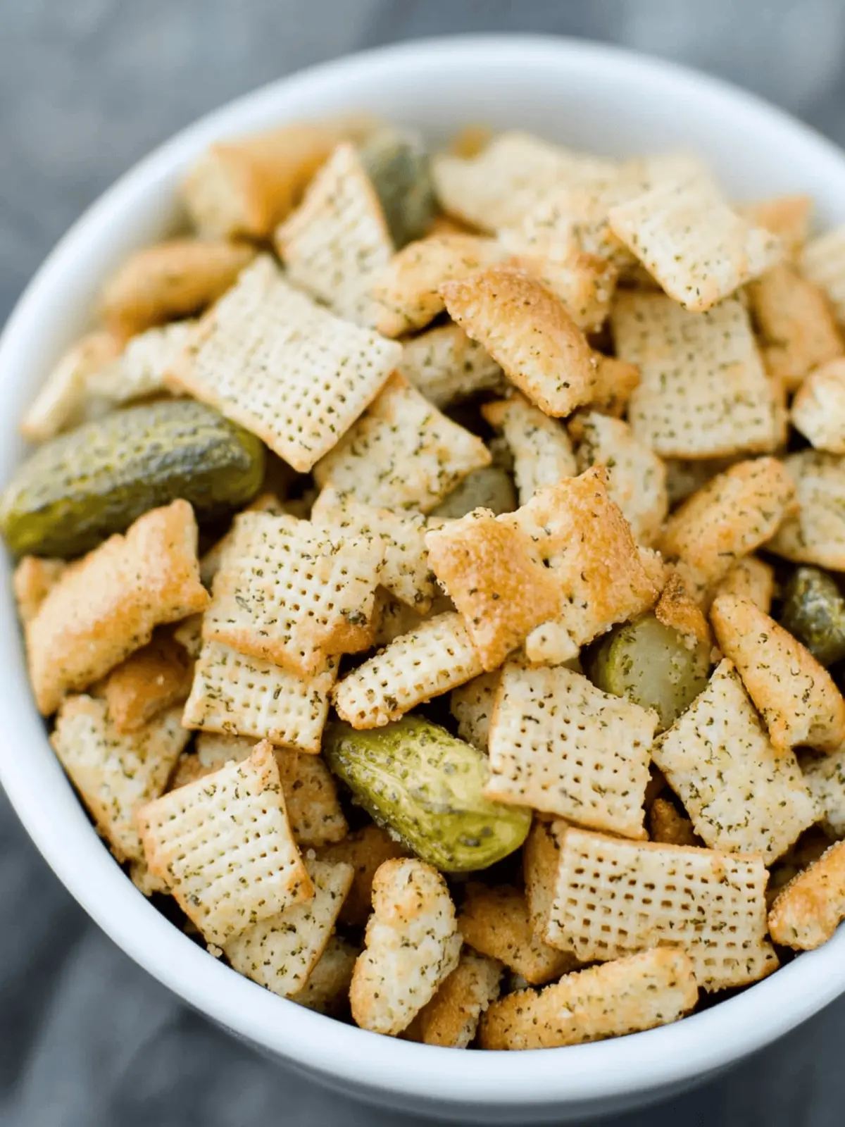 Dill Pickle Chex Mix