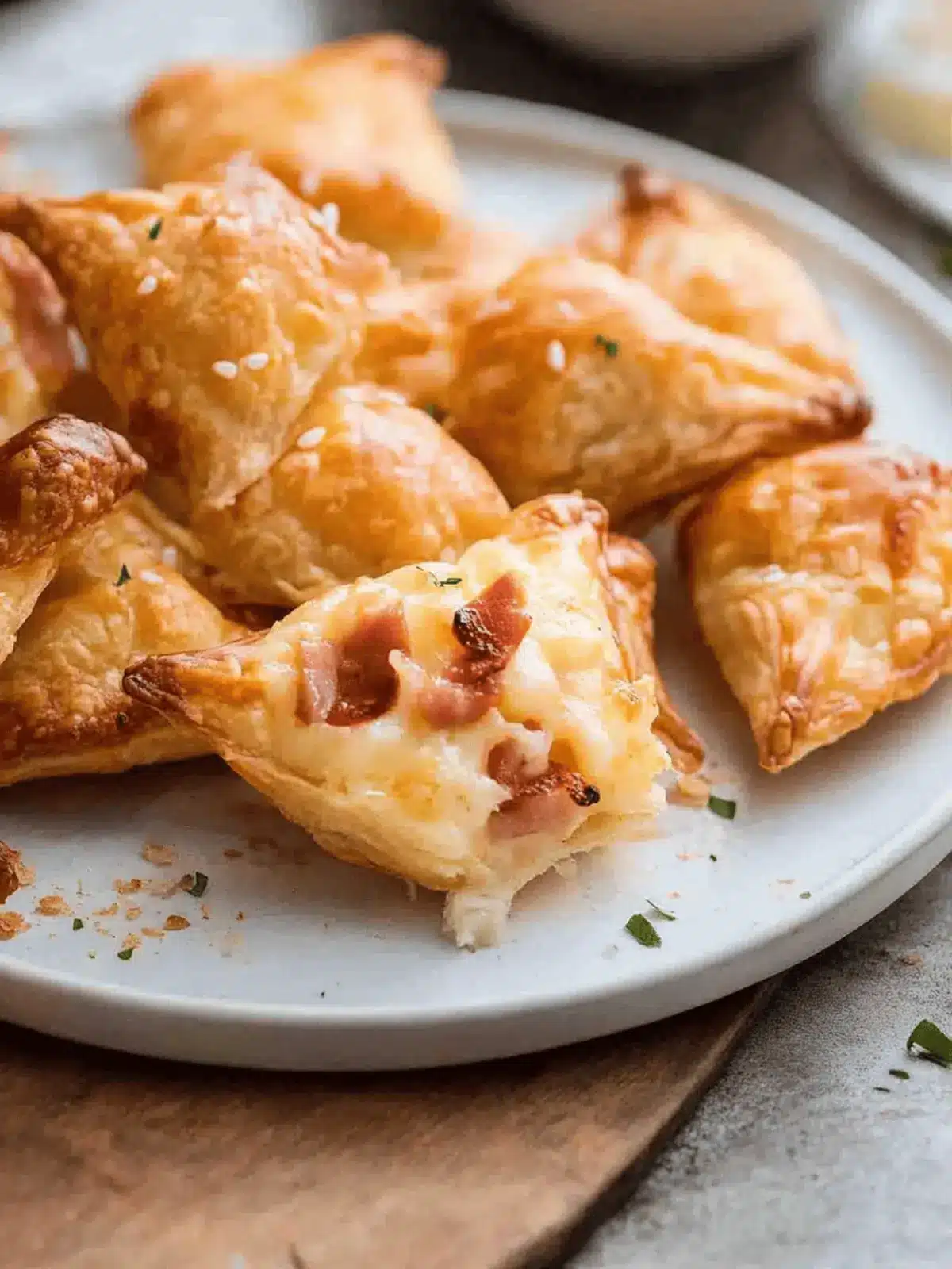 Savory Ham and Cheese Puffs That Will Wow Your Guests 2 Ham and Cheese Puffs
