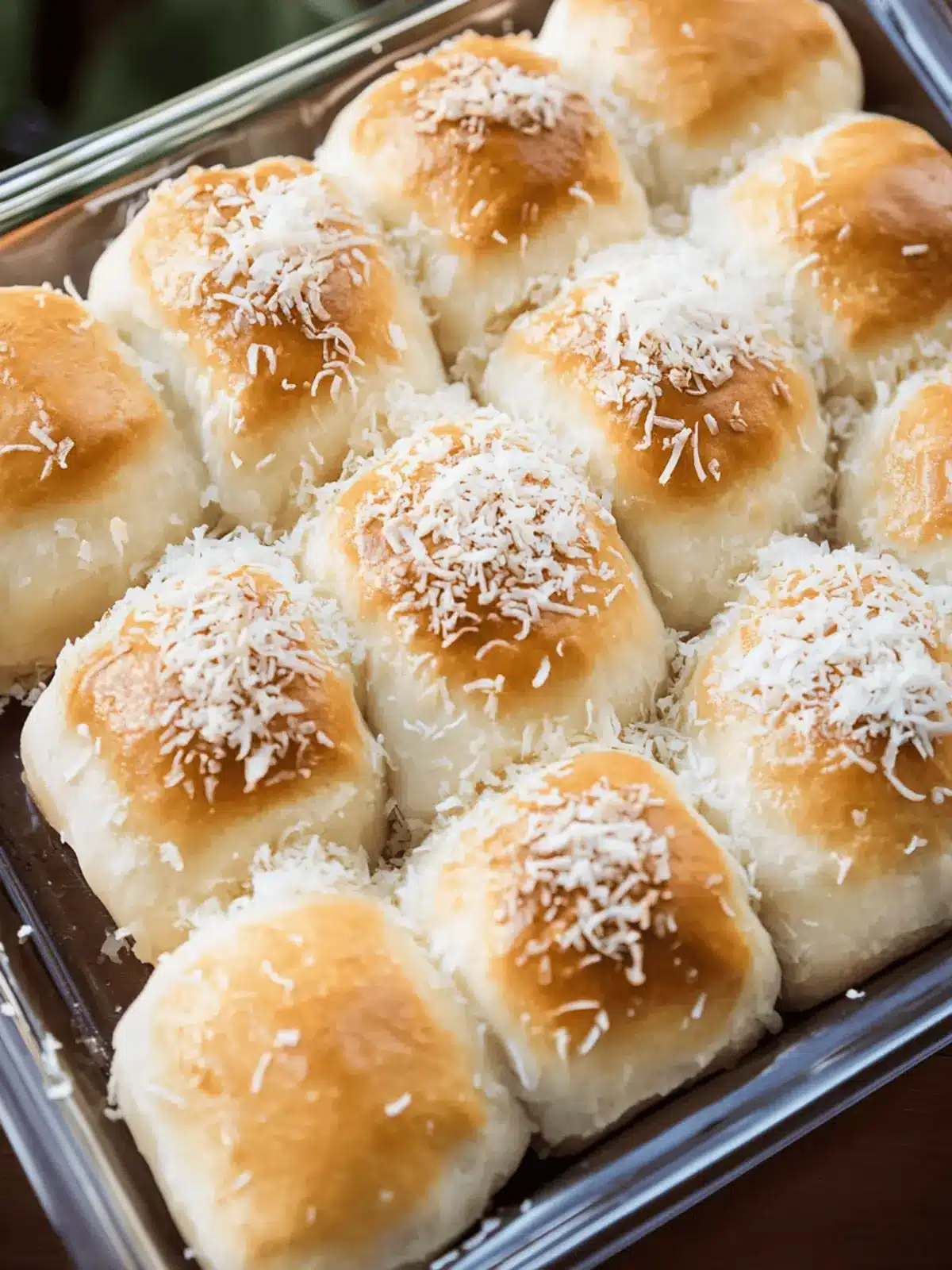 Pani Popo (Samoan Coconut Sweet Rolls)