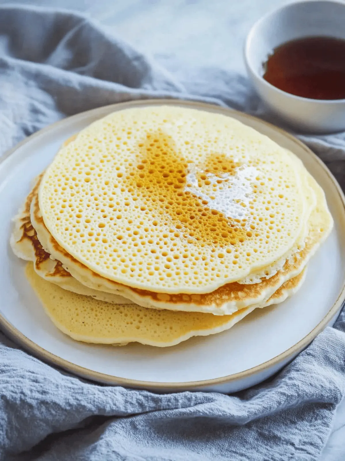 Baghrir (Moroccan semolina pancakes)