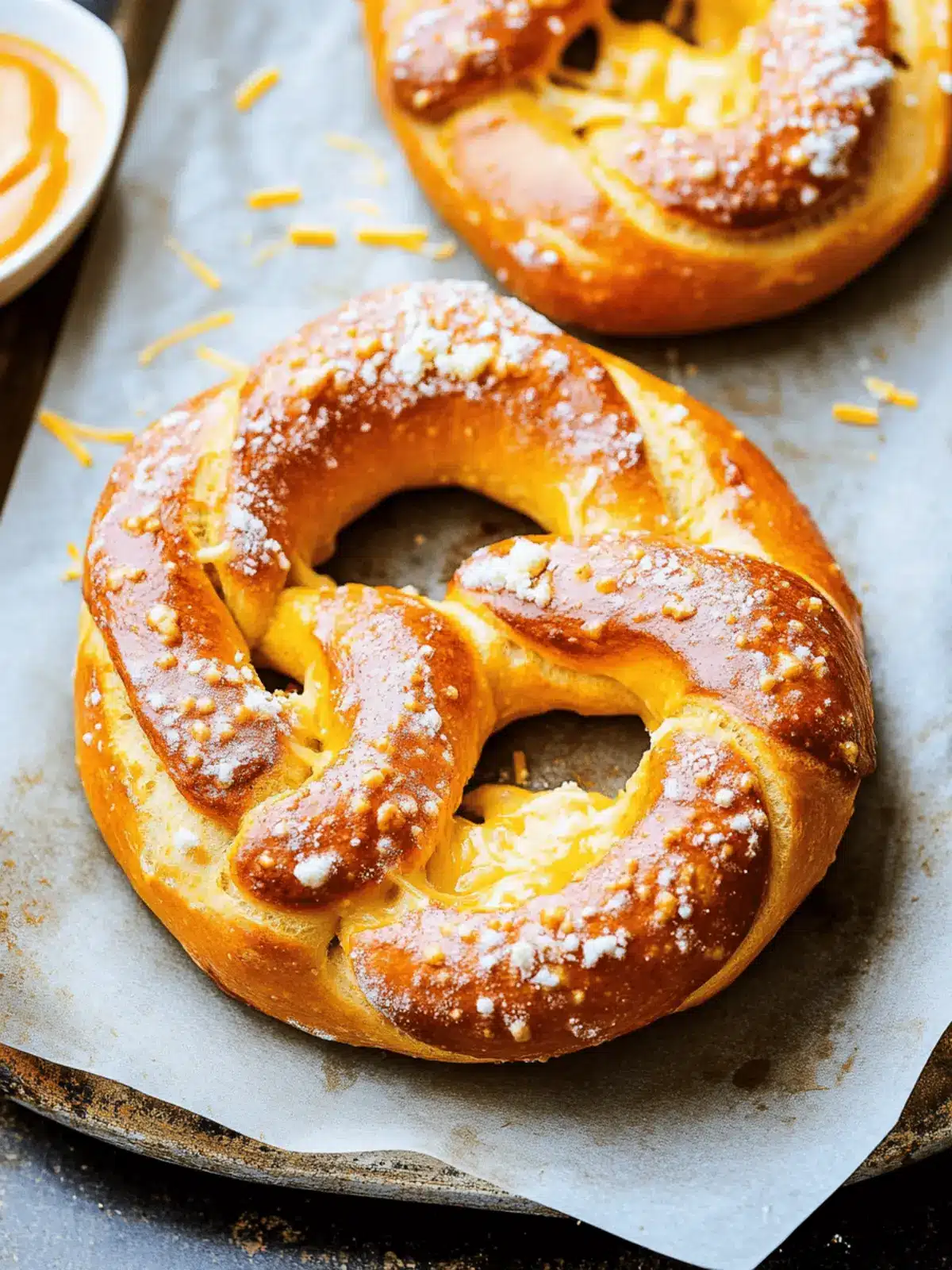 Cheese Stuffed Pretzels