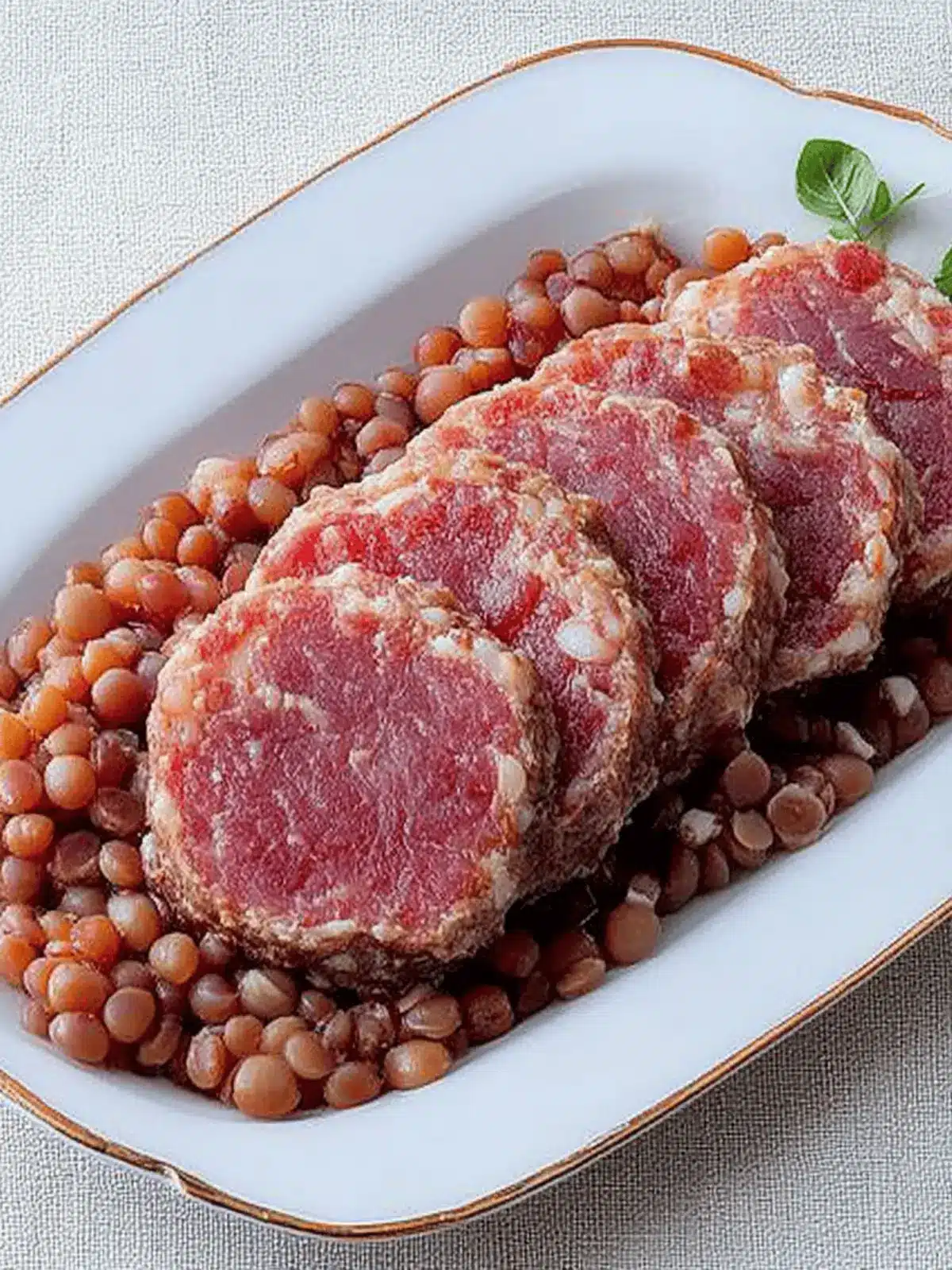 Cotechino e Lenticchie: Comfort Food to Warm Your Heart 2 Cotechino e lenticchie