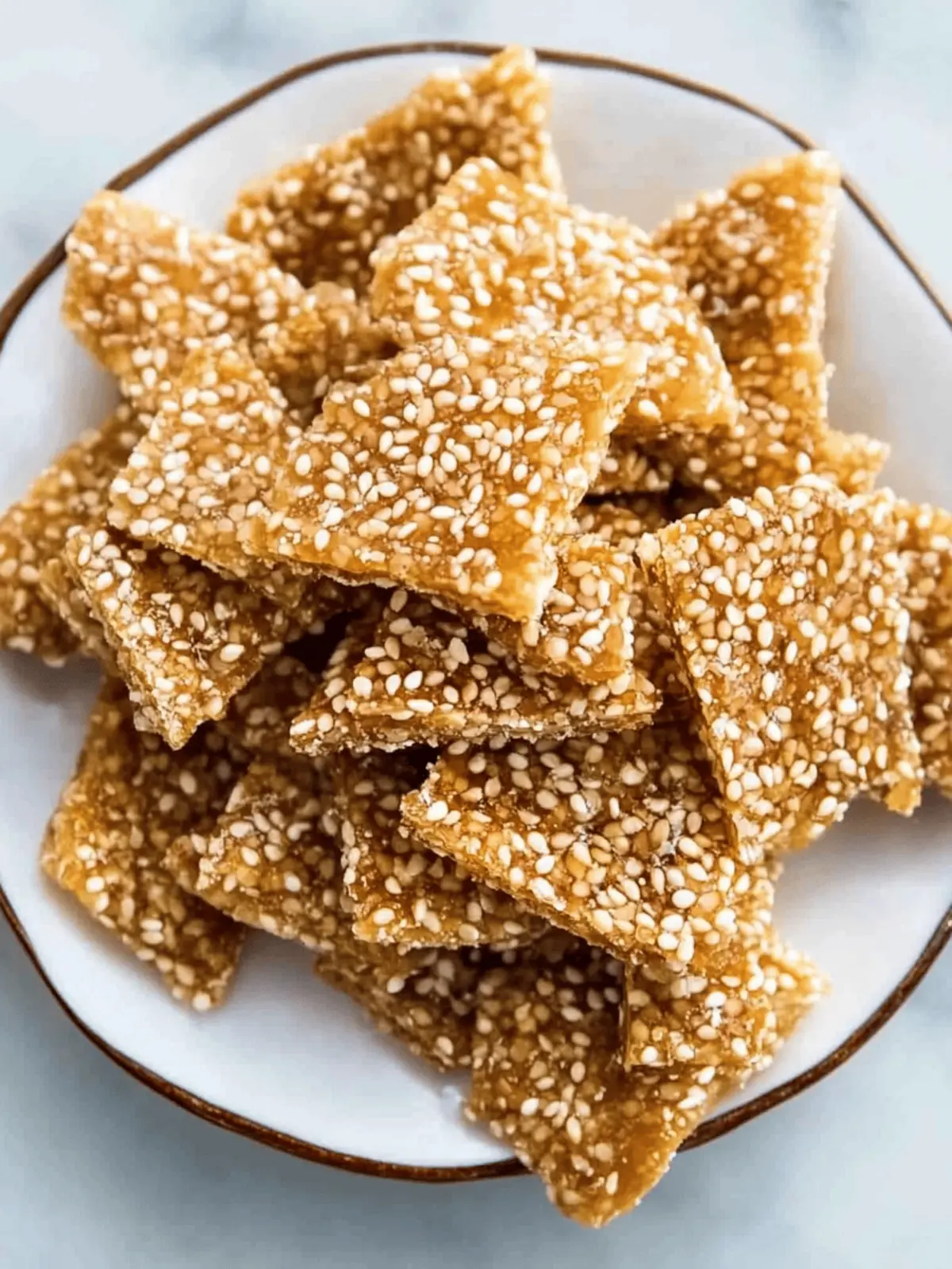 Delicious Homemade Sesame Brittle in Just 20 Minutes 2 Sesame Brittle