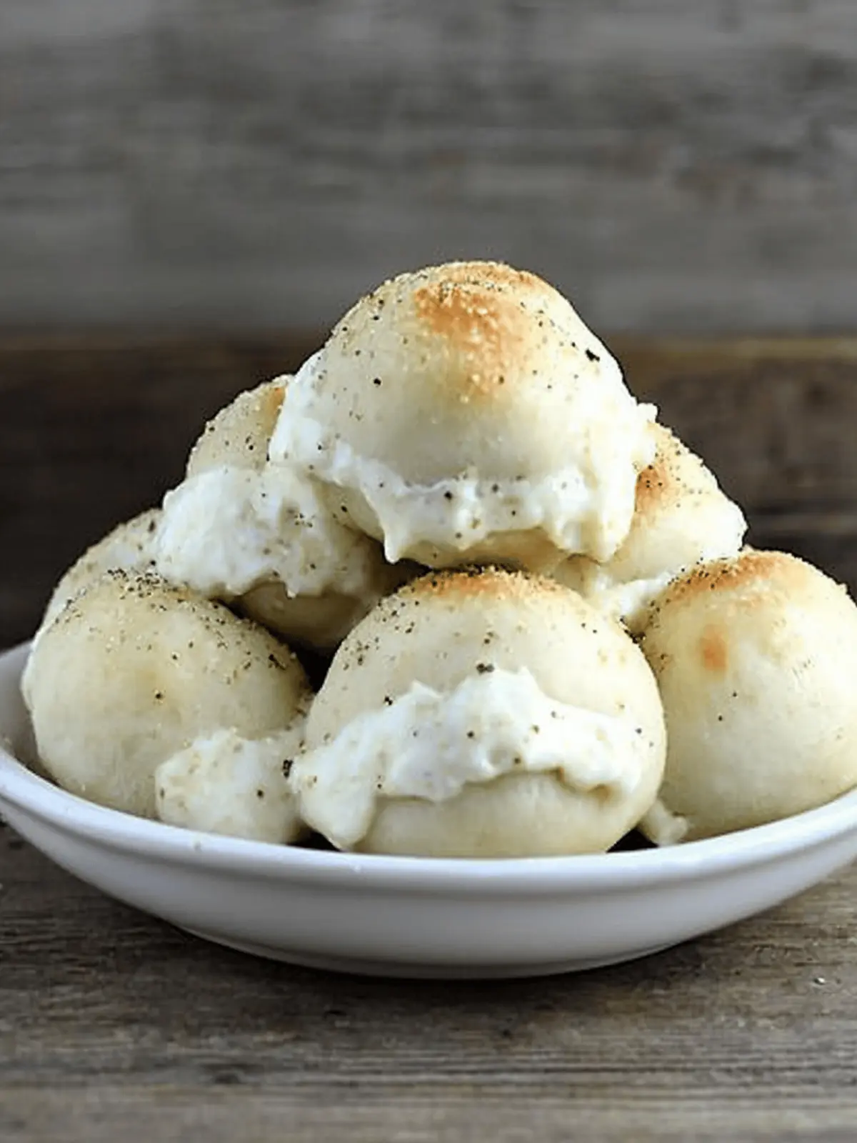 Mozzarella Cheese Bombs