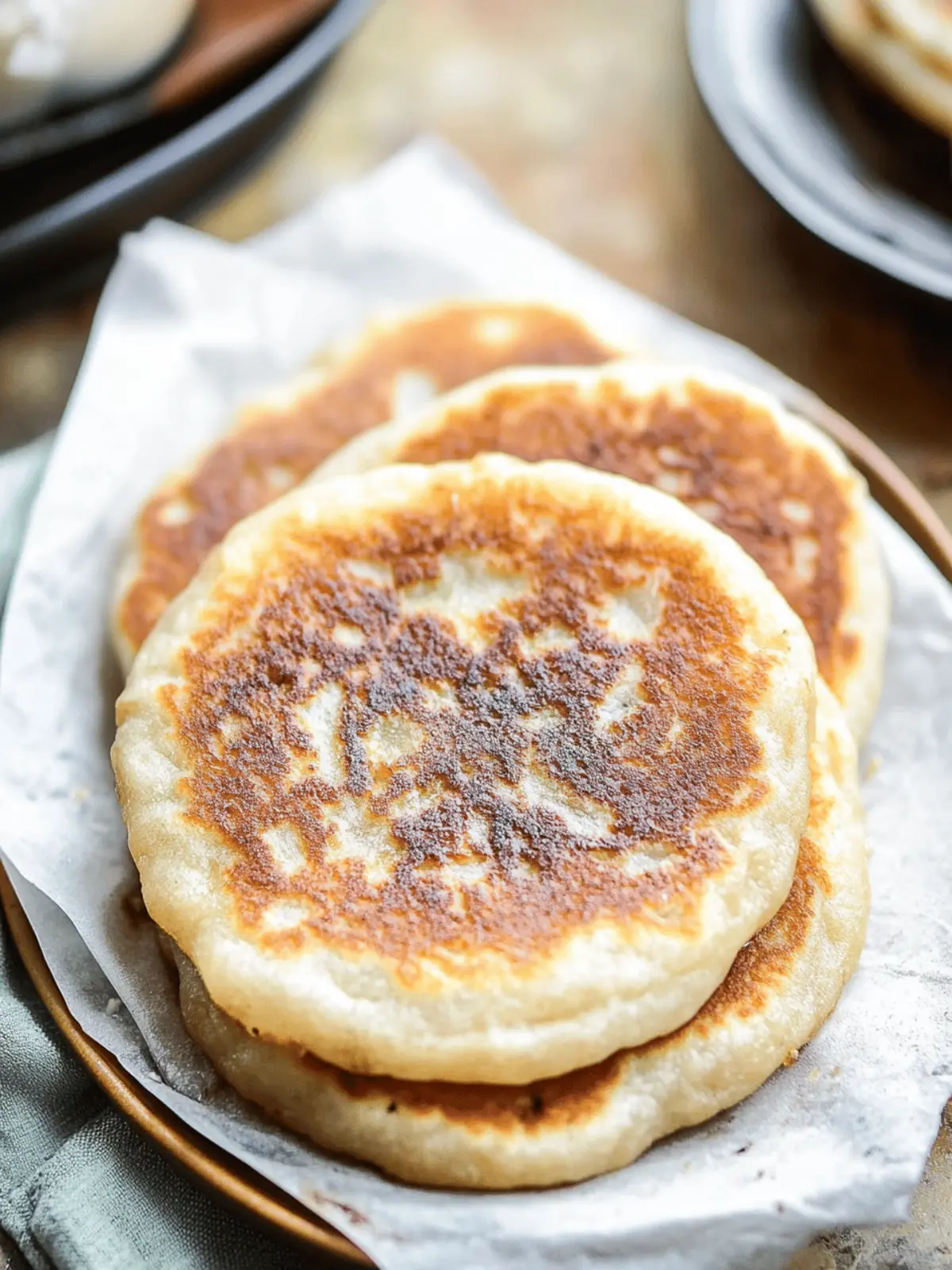 Hotteok (Korean Sweet Pancakes)