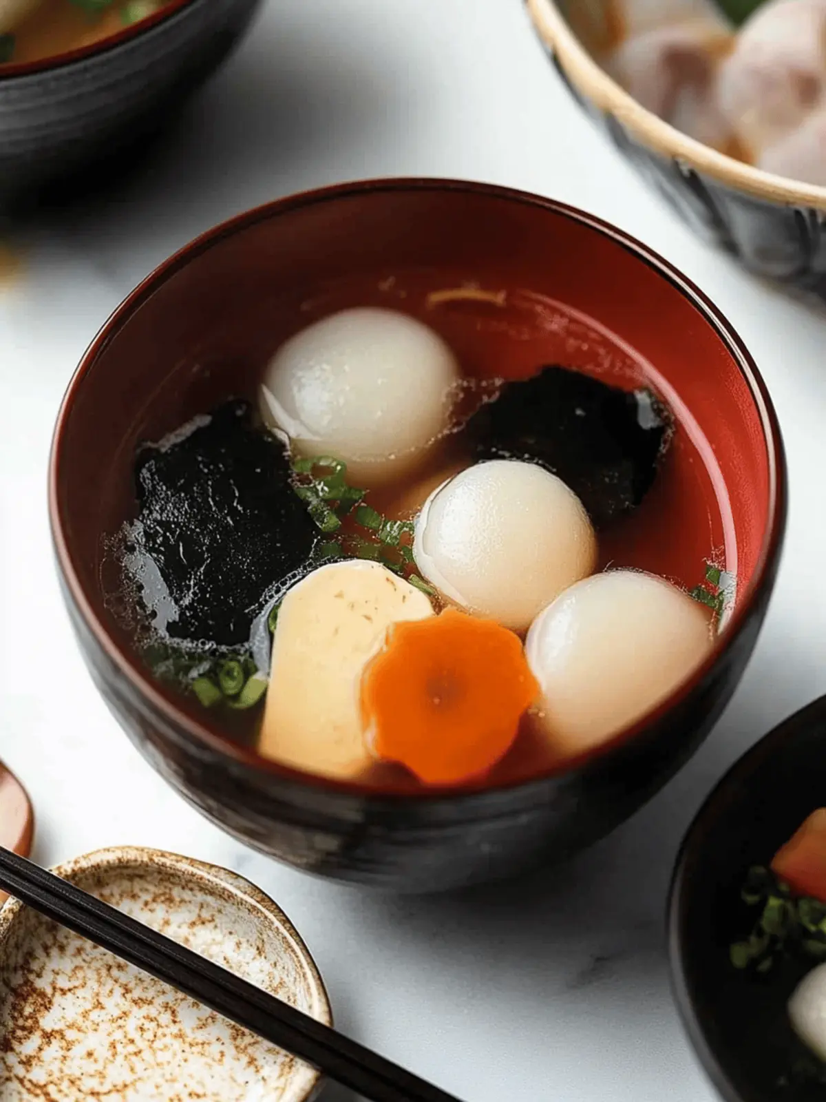 Japanese New Year Mochi Soup: Warmth in Every Bowl 2 Japanese New Year Mochi Soup